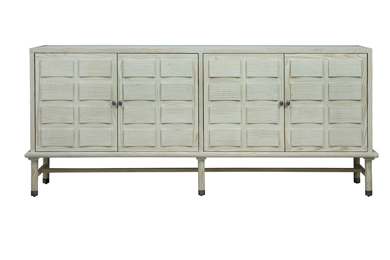 Forli Carved Wood Sideboard - Image 2