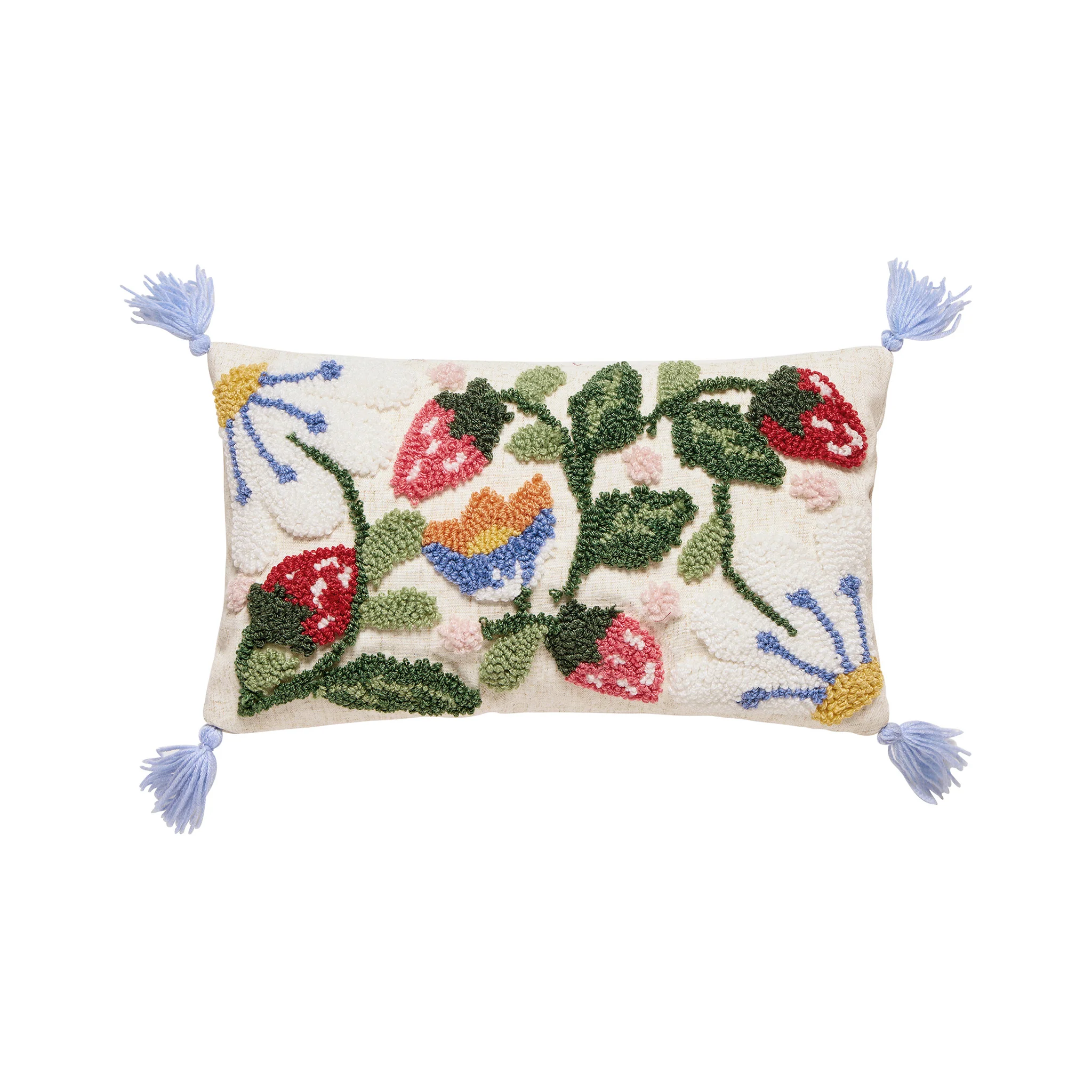 Fragaria Hooked Lumbar Pillow