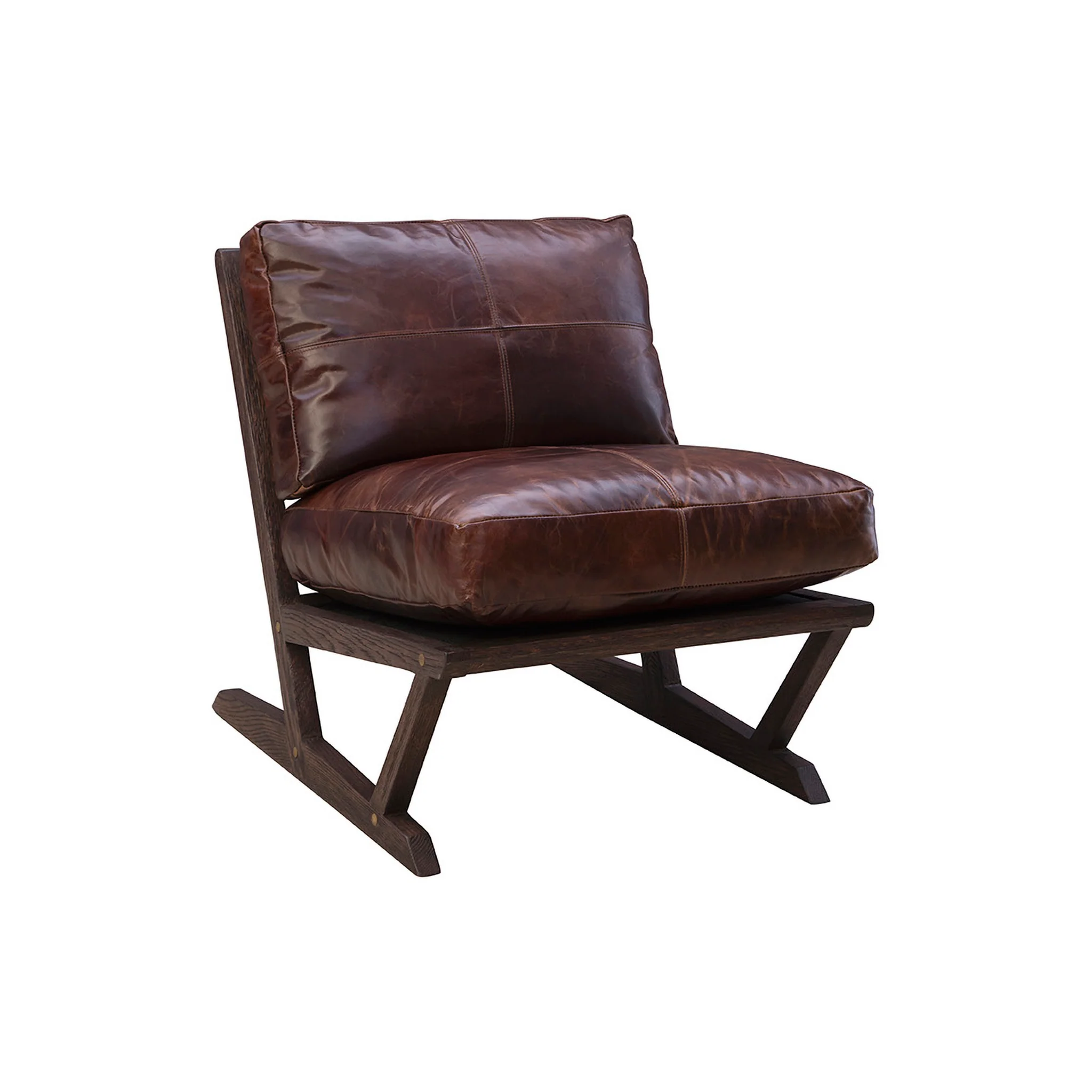 Freya Leather Lounge Chair - Image 2