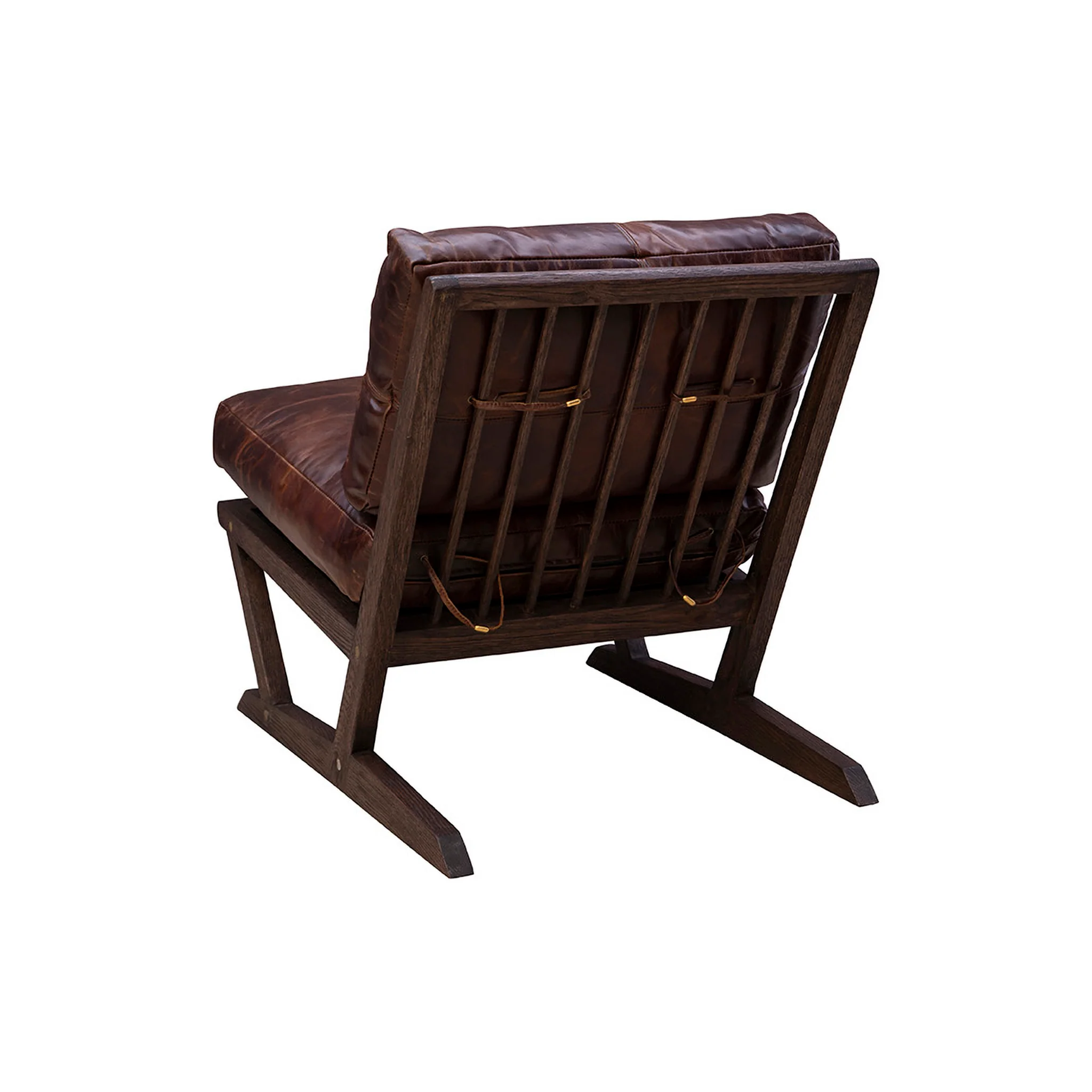 Freya Leather Lounge Chair - Image 6