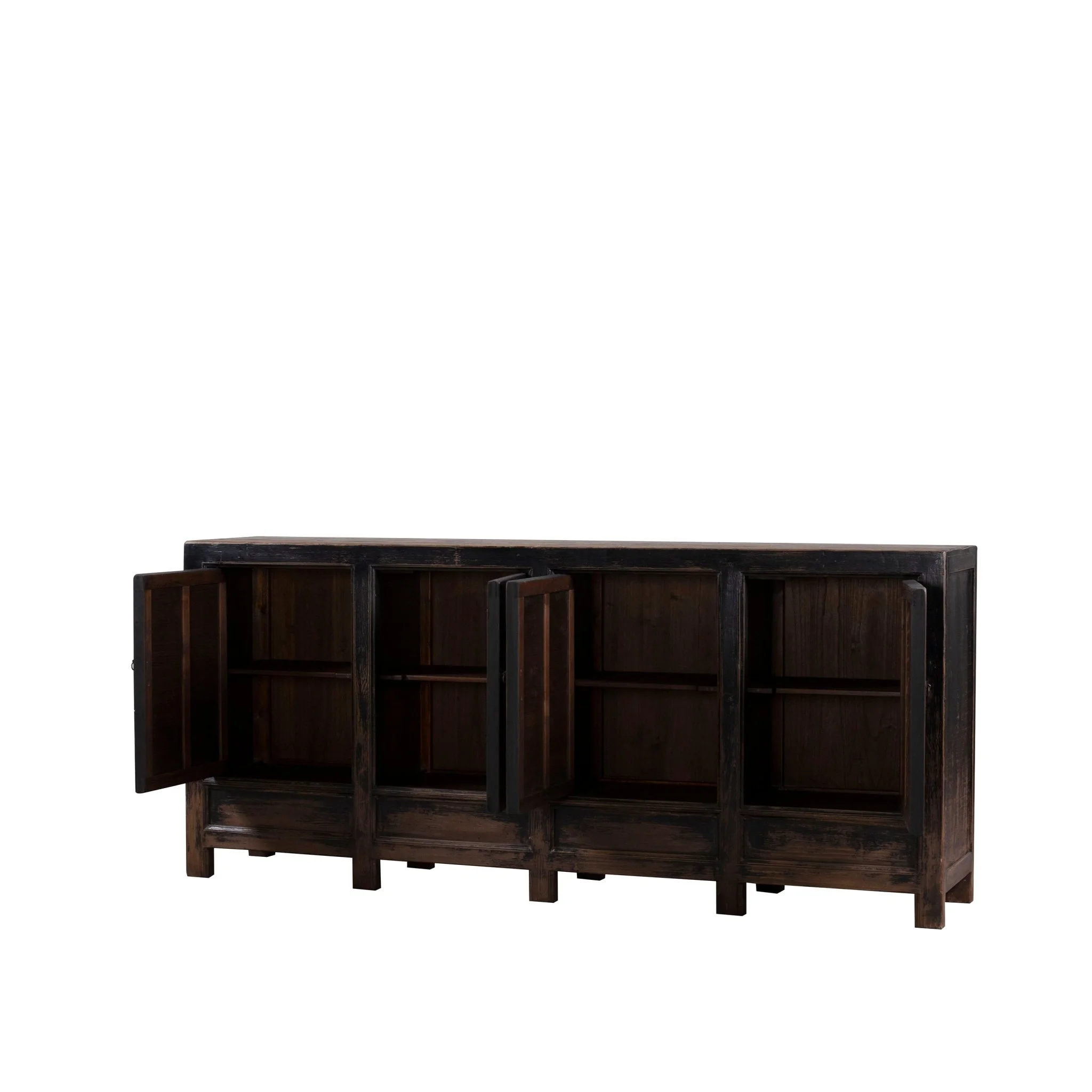 Ganja Black Wood Sideboard - Image 3