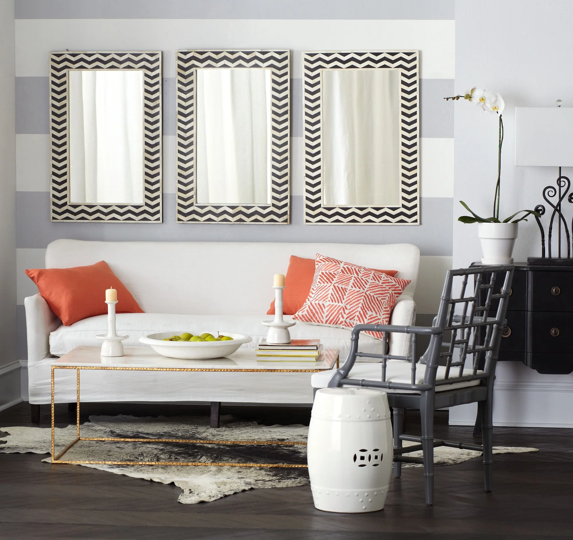 Gold Leaf Coffee Table - Image 8