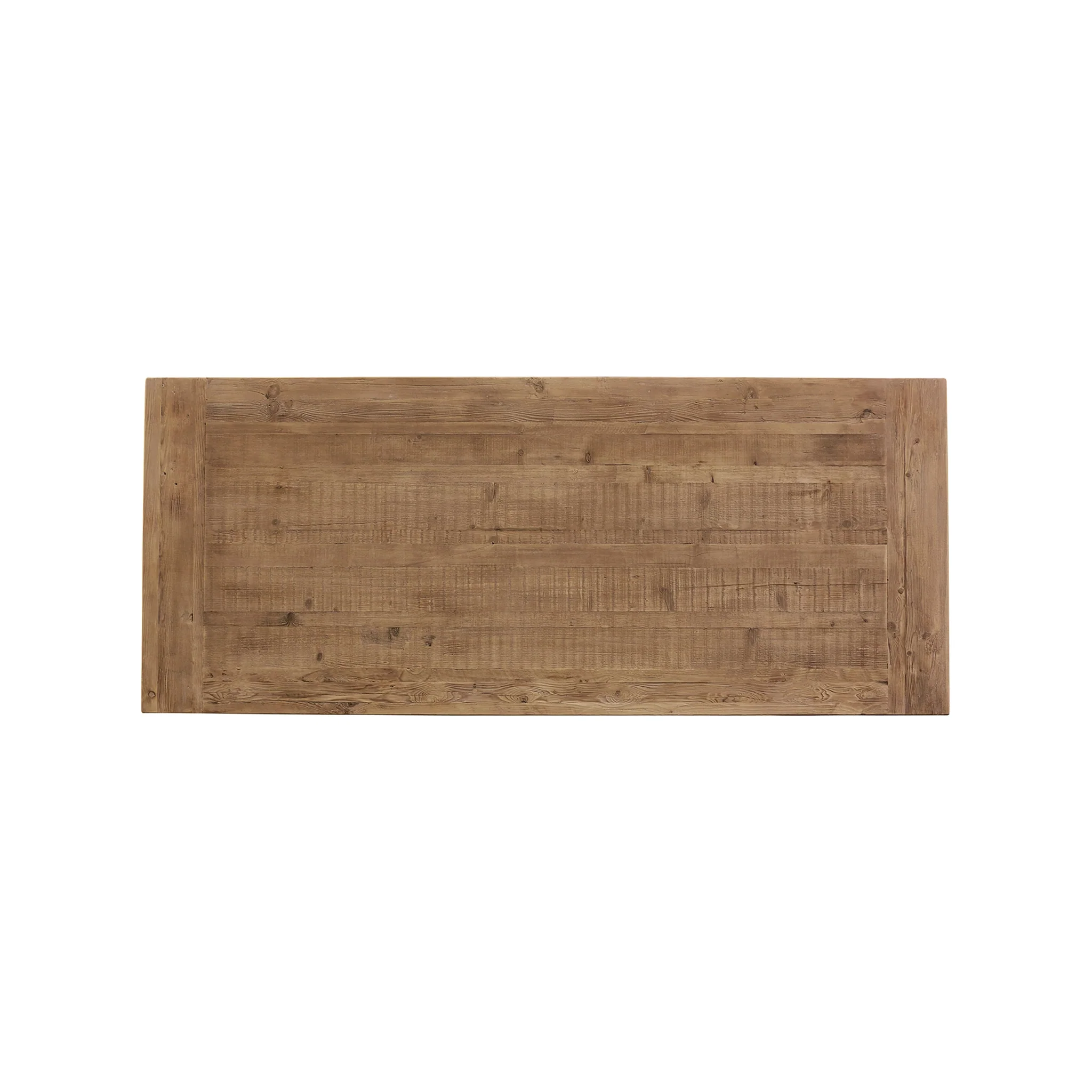 Gray Finish Rectangular Extension Pine Dining Table - Image 9