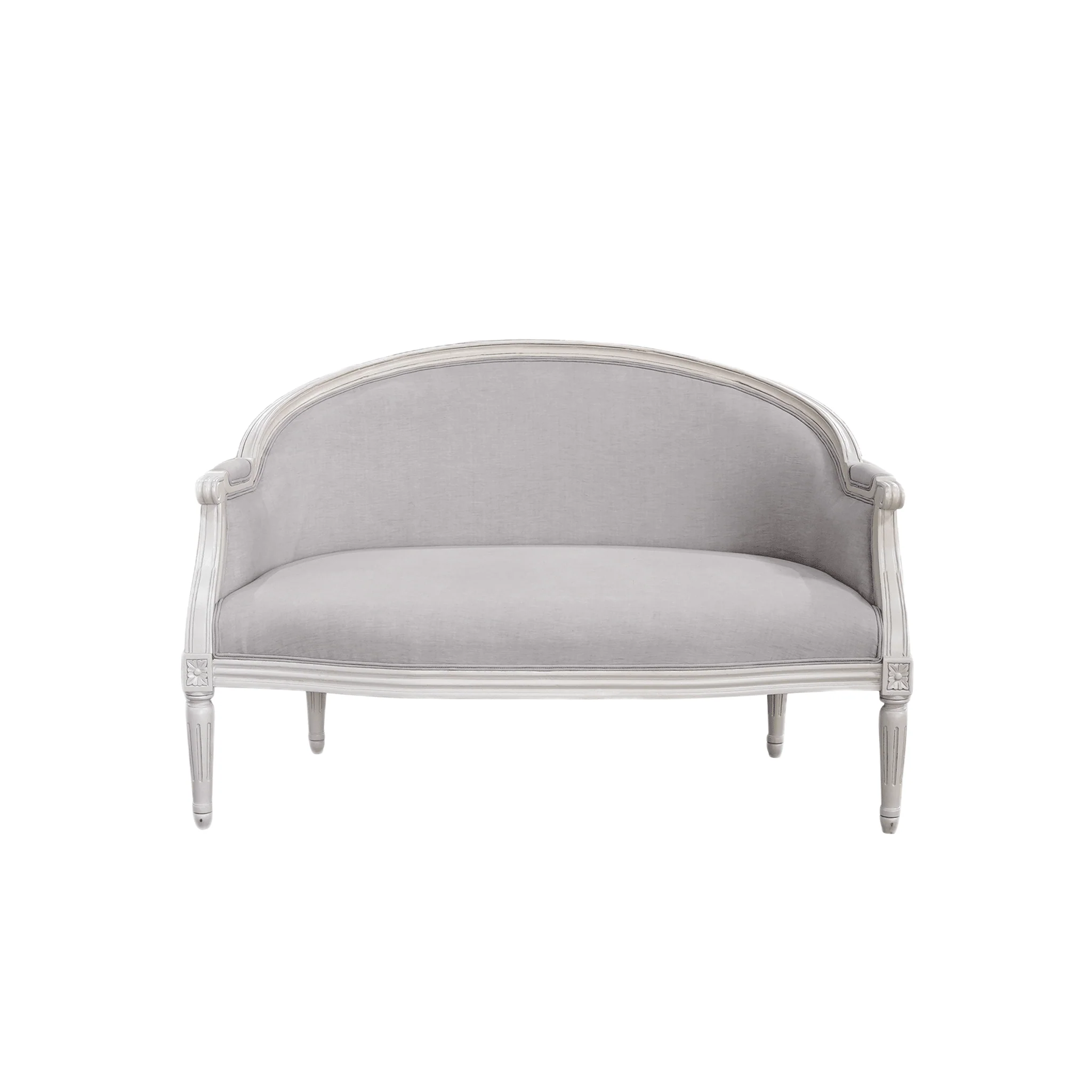 Gustavian Classic Barrel Loveseat - Image 3