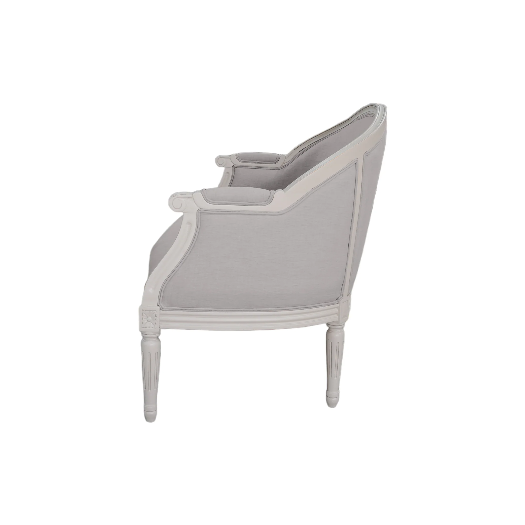 Gustavian Classic Barrel Loveseat - Image 4