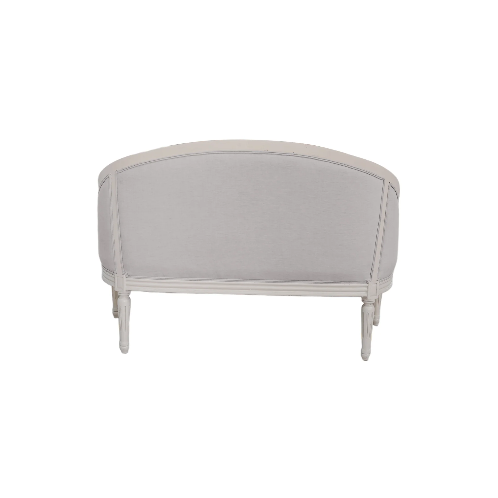 Gustavian Classic Barrel Loveseat - Image 5