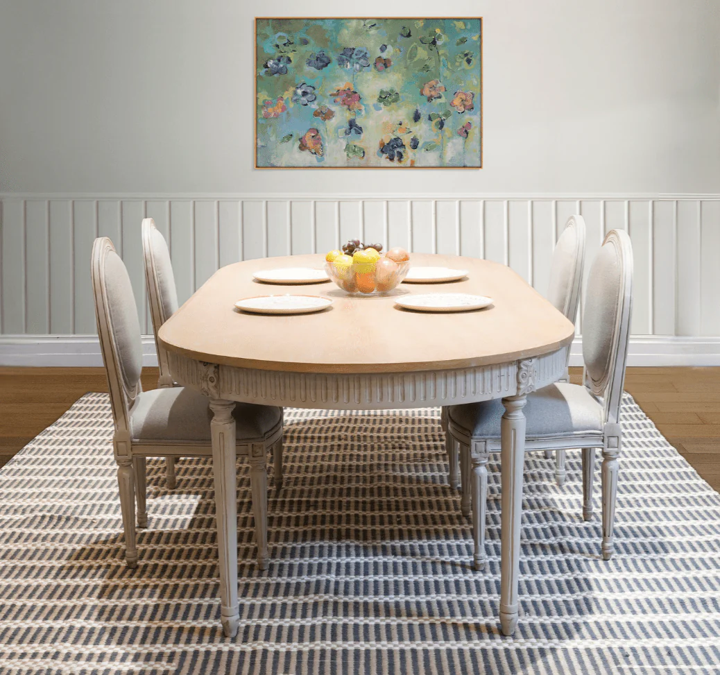 Gustavian Extension Dining Table - Image 6