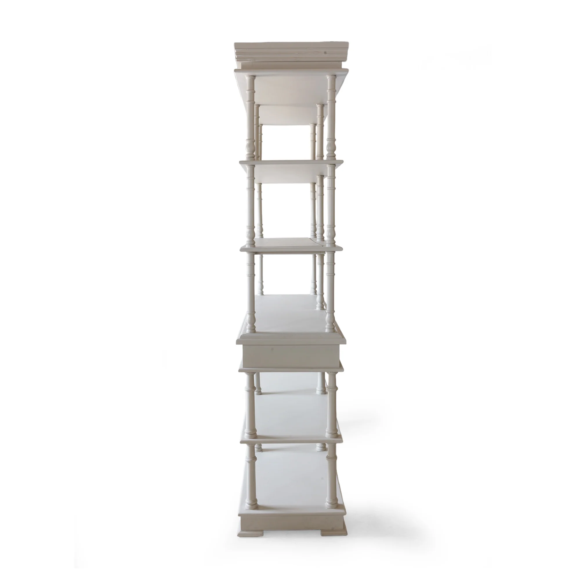 Gustavian Open Shelf Unit - Image 5