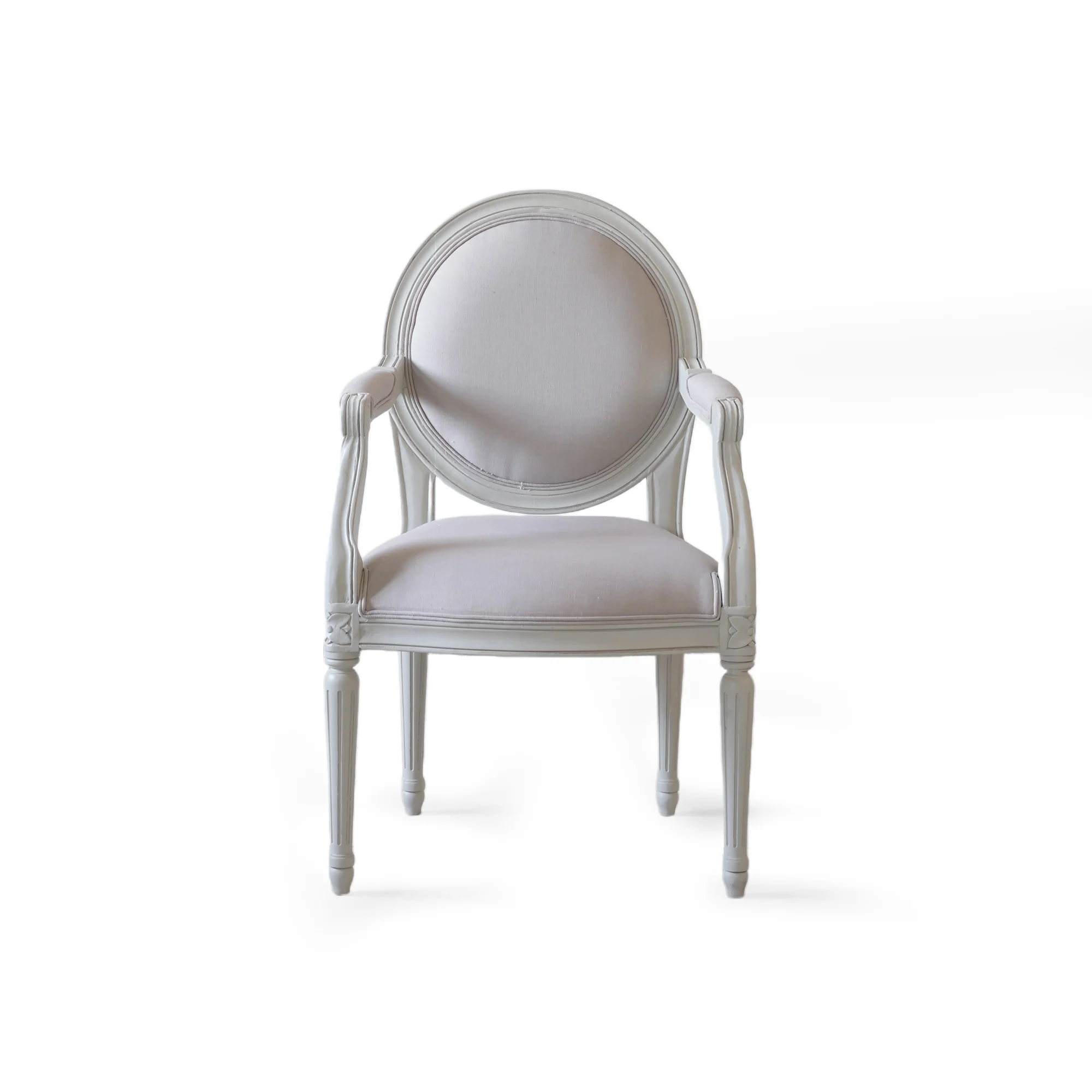Gustavian Revival Arm Chair - Image 3