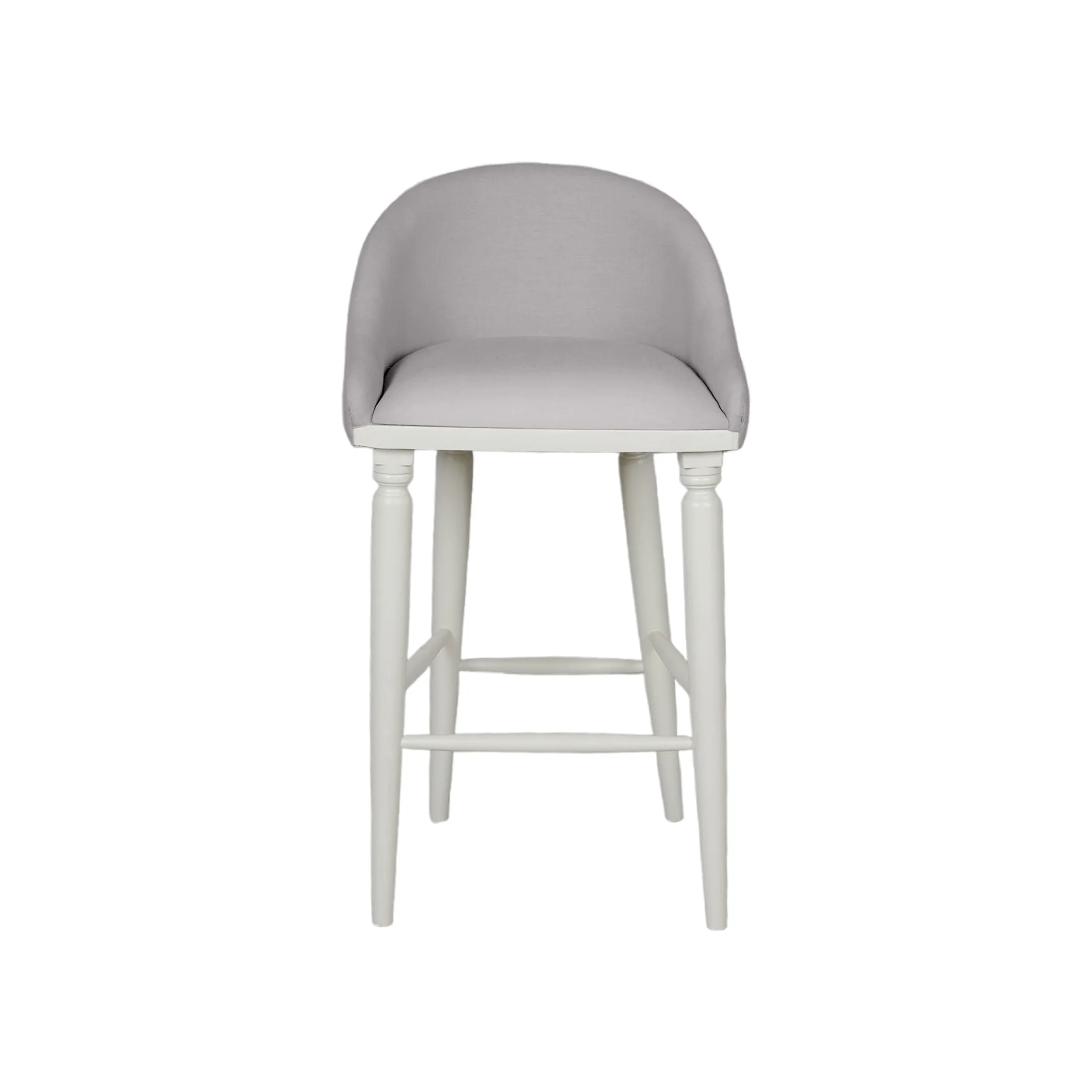 Gustavian Revival Bar Stool - Image 3