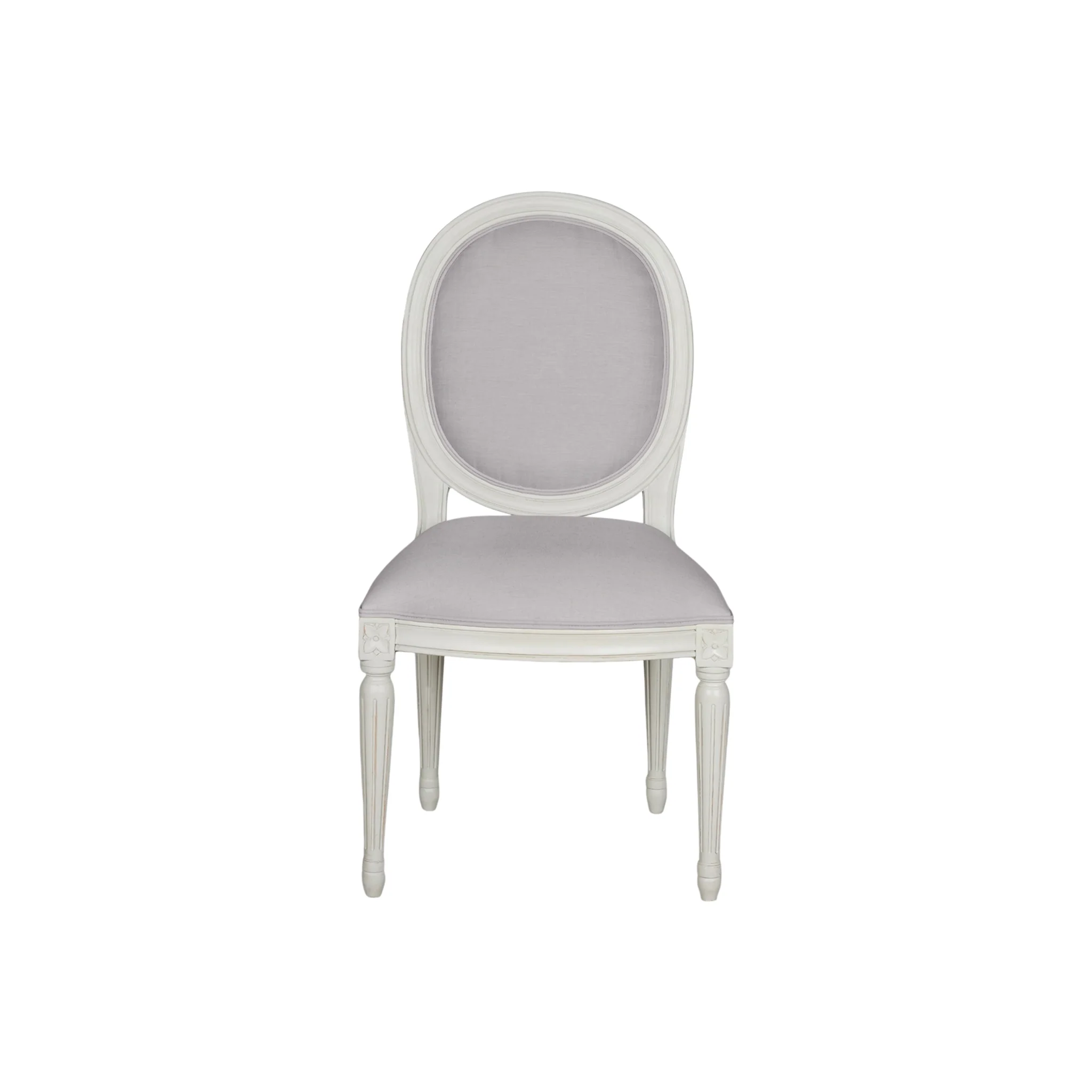 Gustavian Revival Side Chair - Set of 2 - Image 3