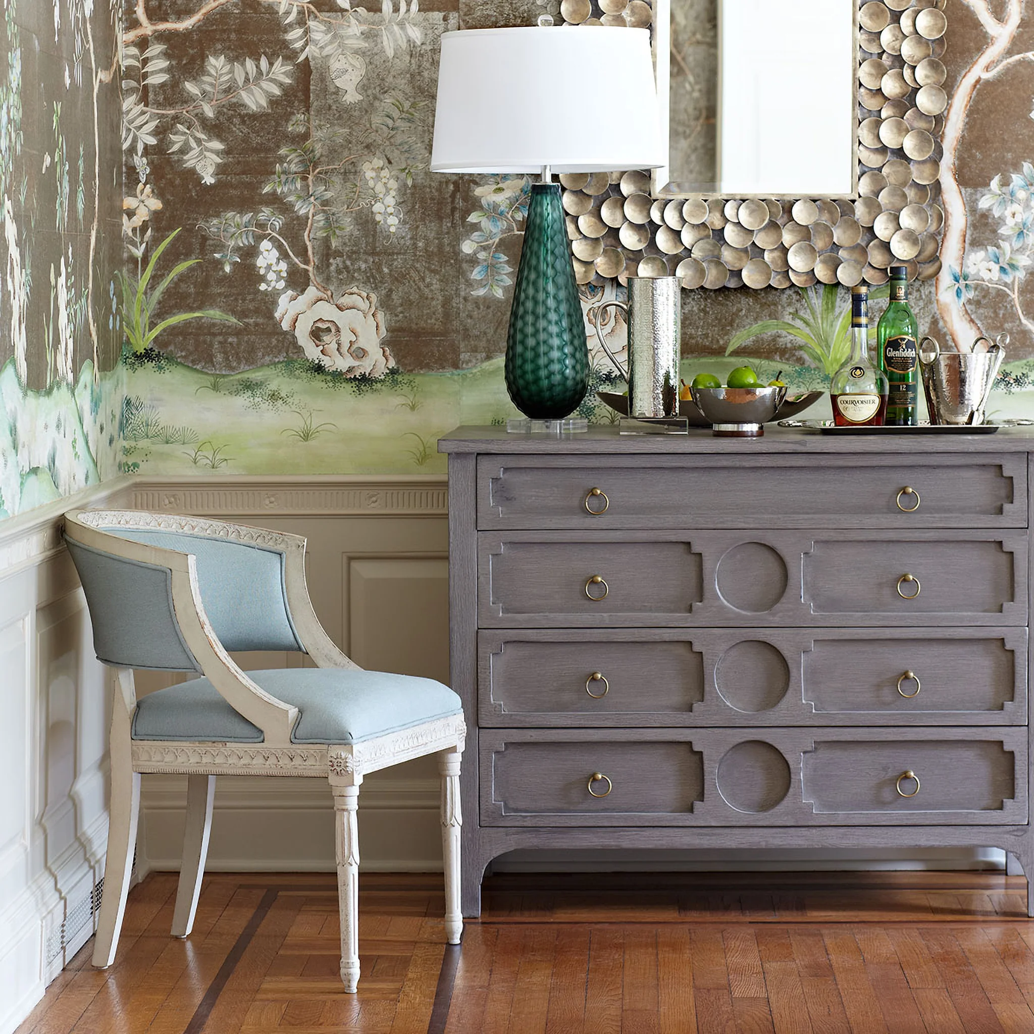 Gustavian Tub Chair - Image 11