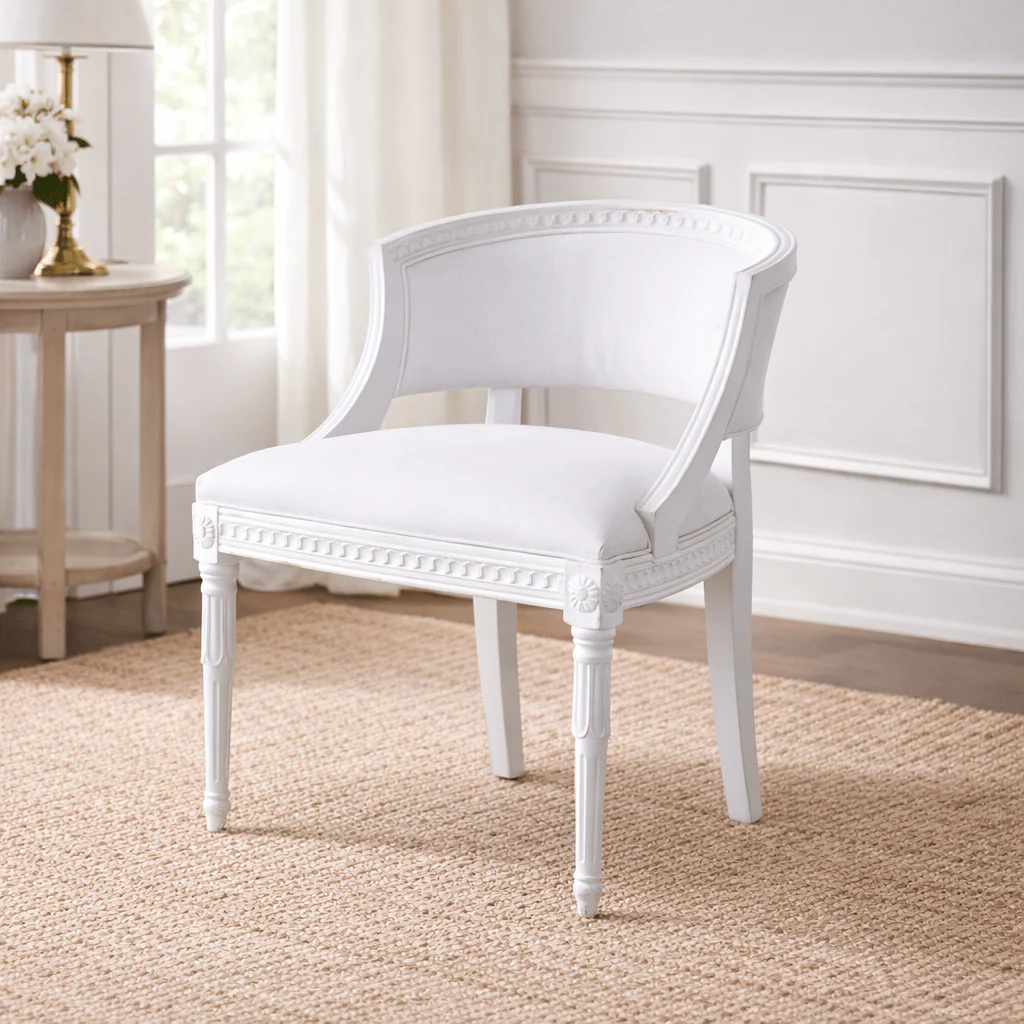 Gustavian Tub Chair - Image 13