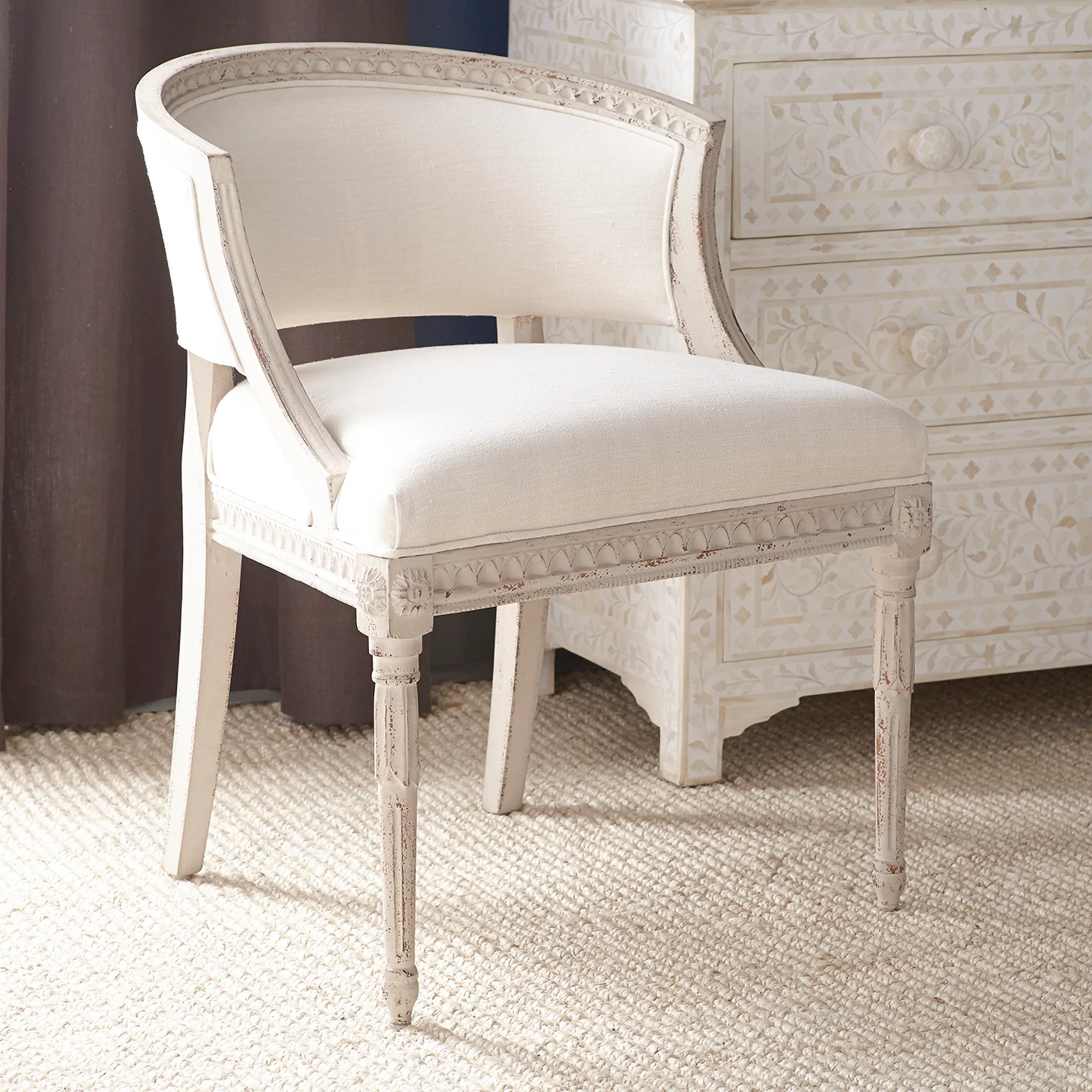 Gustavian Tub Chair - Image 3
