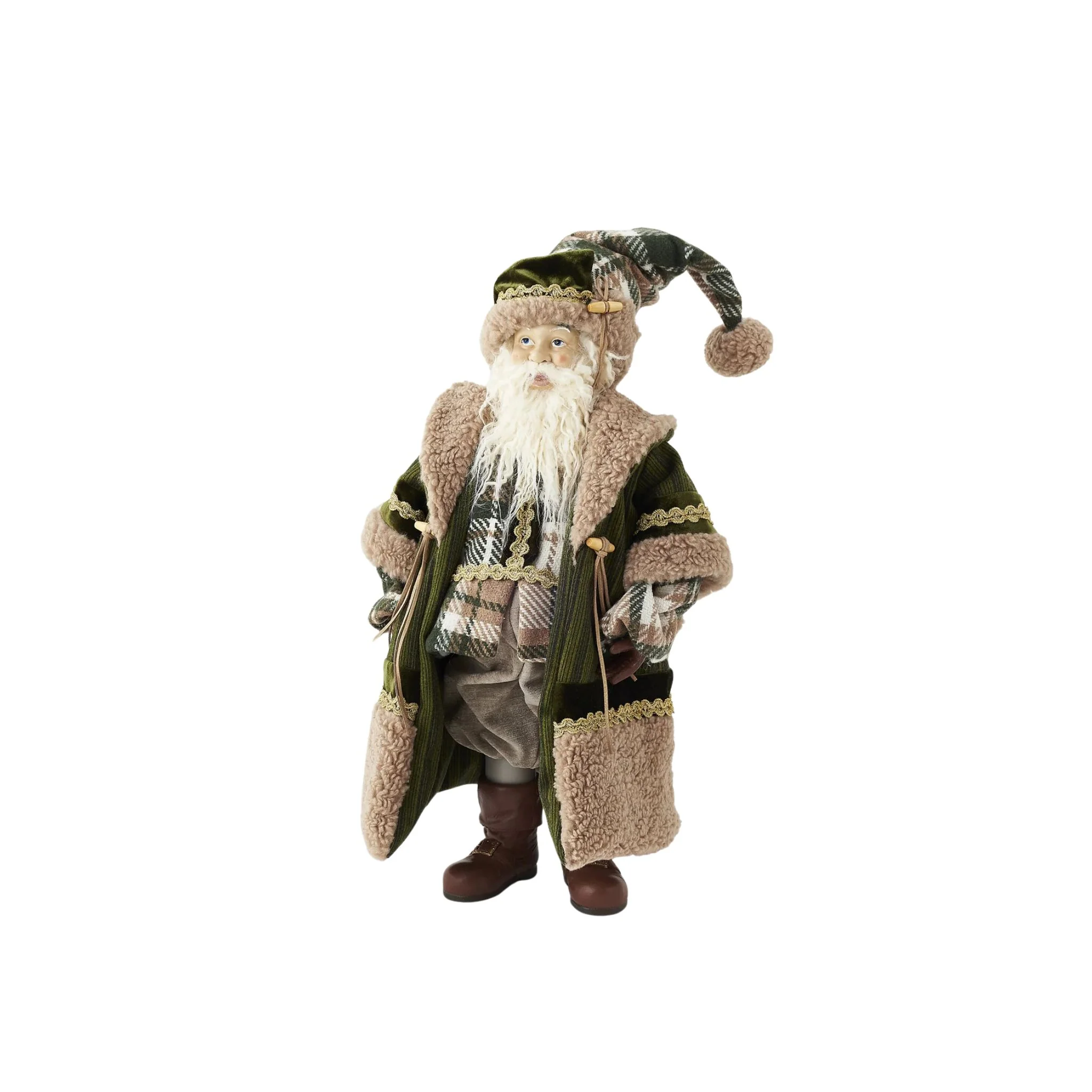 Gwaizdor Plush Woodland Santa Figurine