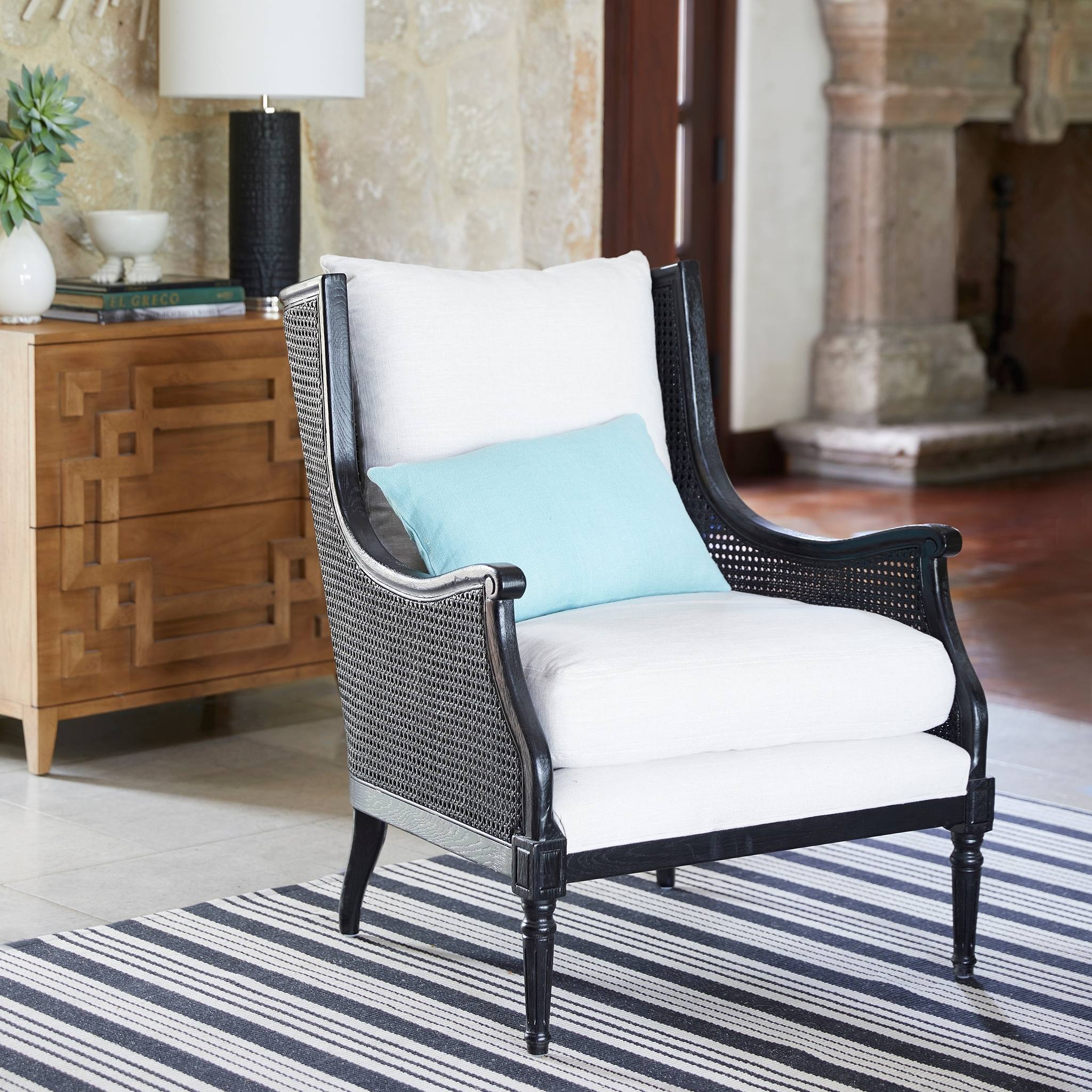 Halle Cane Back Chair - Image 6
