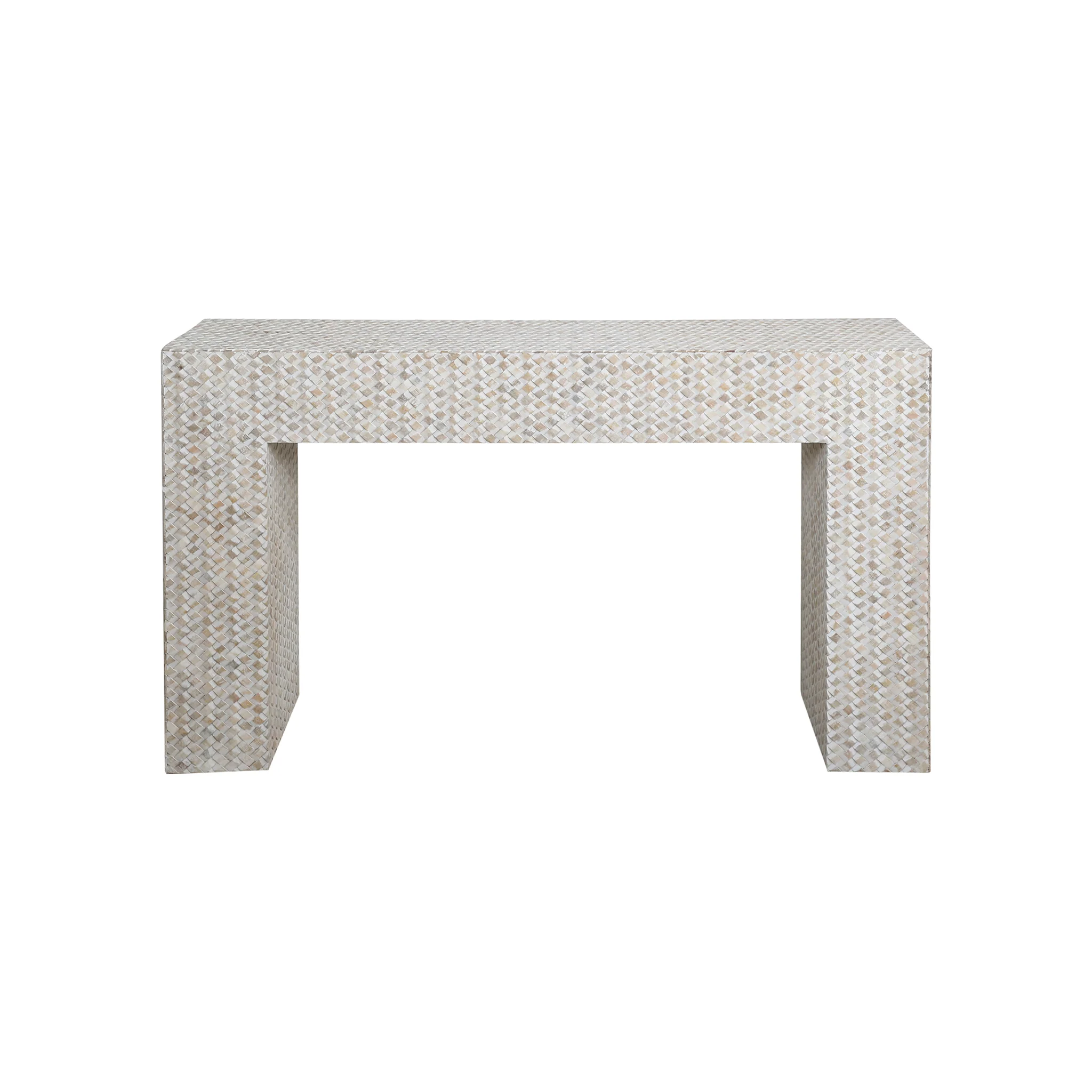 Callista Carved Wood Console - Image 3