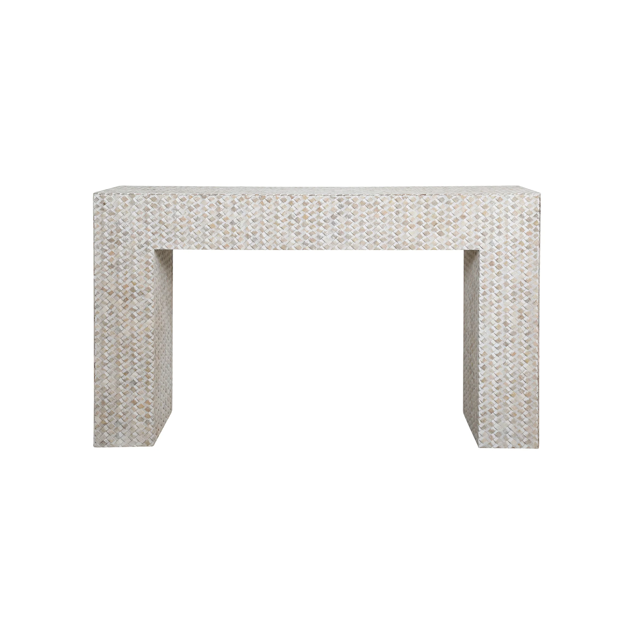 Callista Carved Wood Console - Image 4