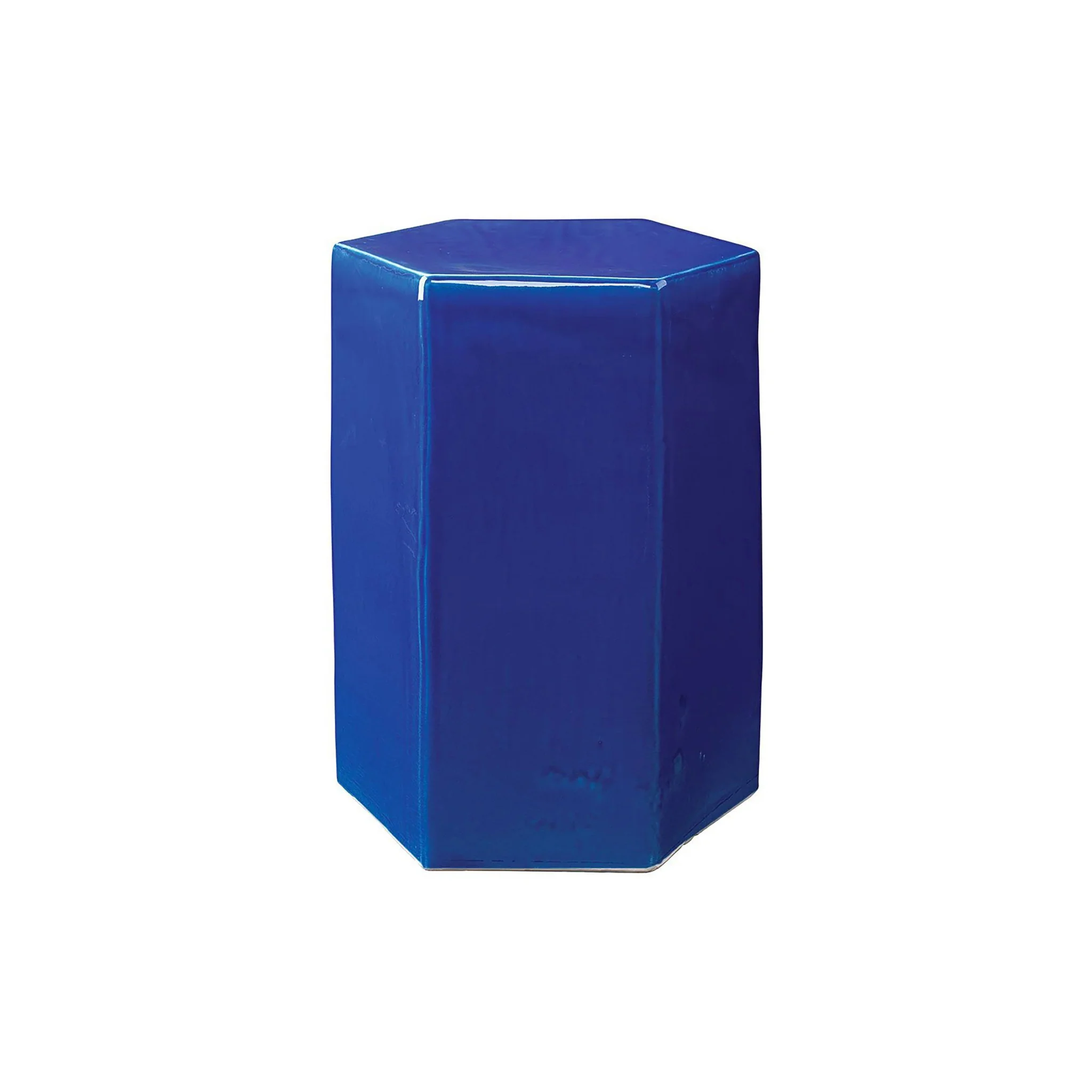 Hex Side Table in Royal - Image 4