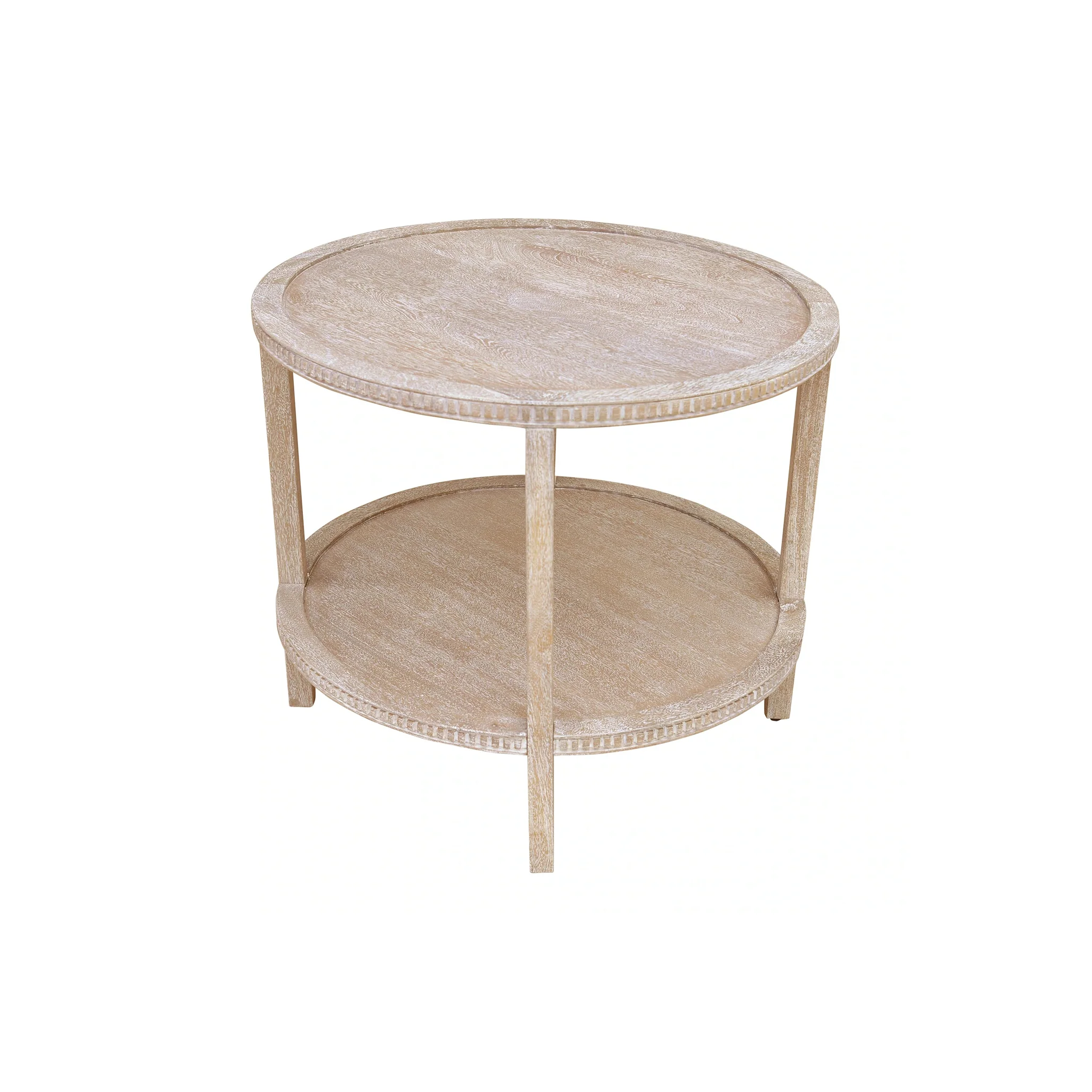Highland Two Tier Wood Side Table