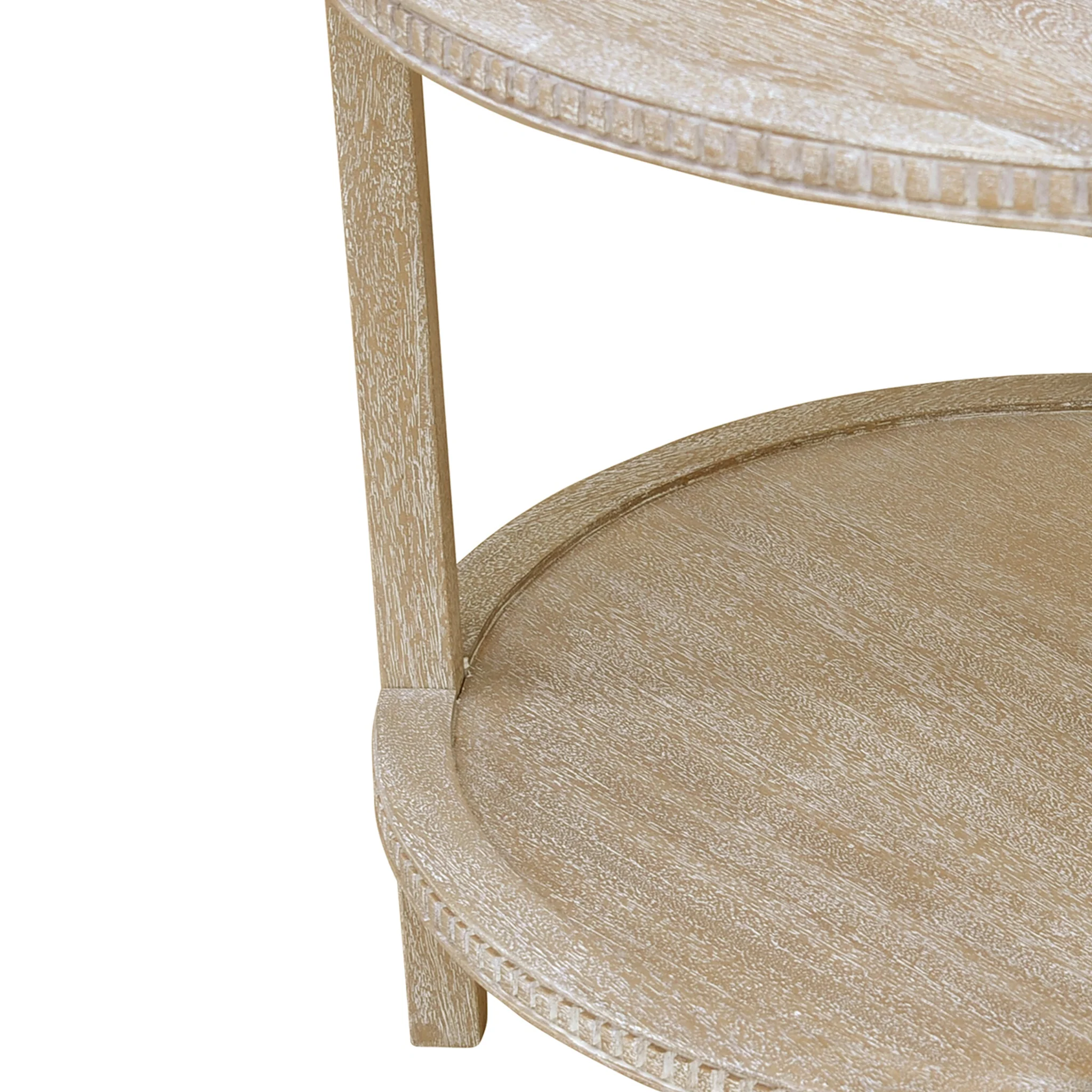 Highland Two Tier Wood Side Table - Image 10
