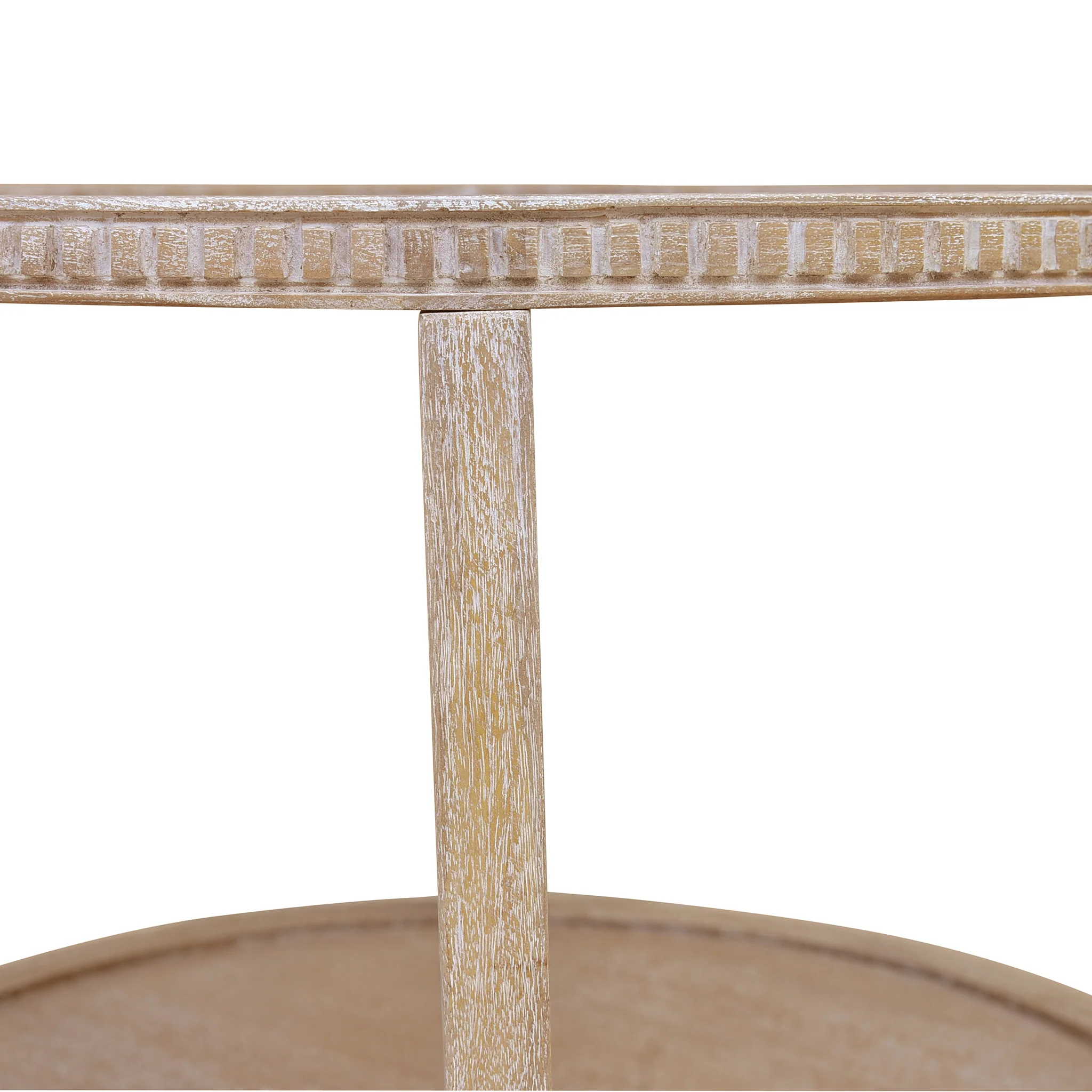 Highland Two Tier Wood Side Table - Image 8