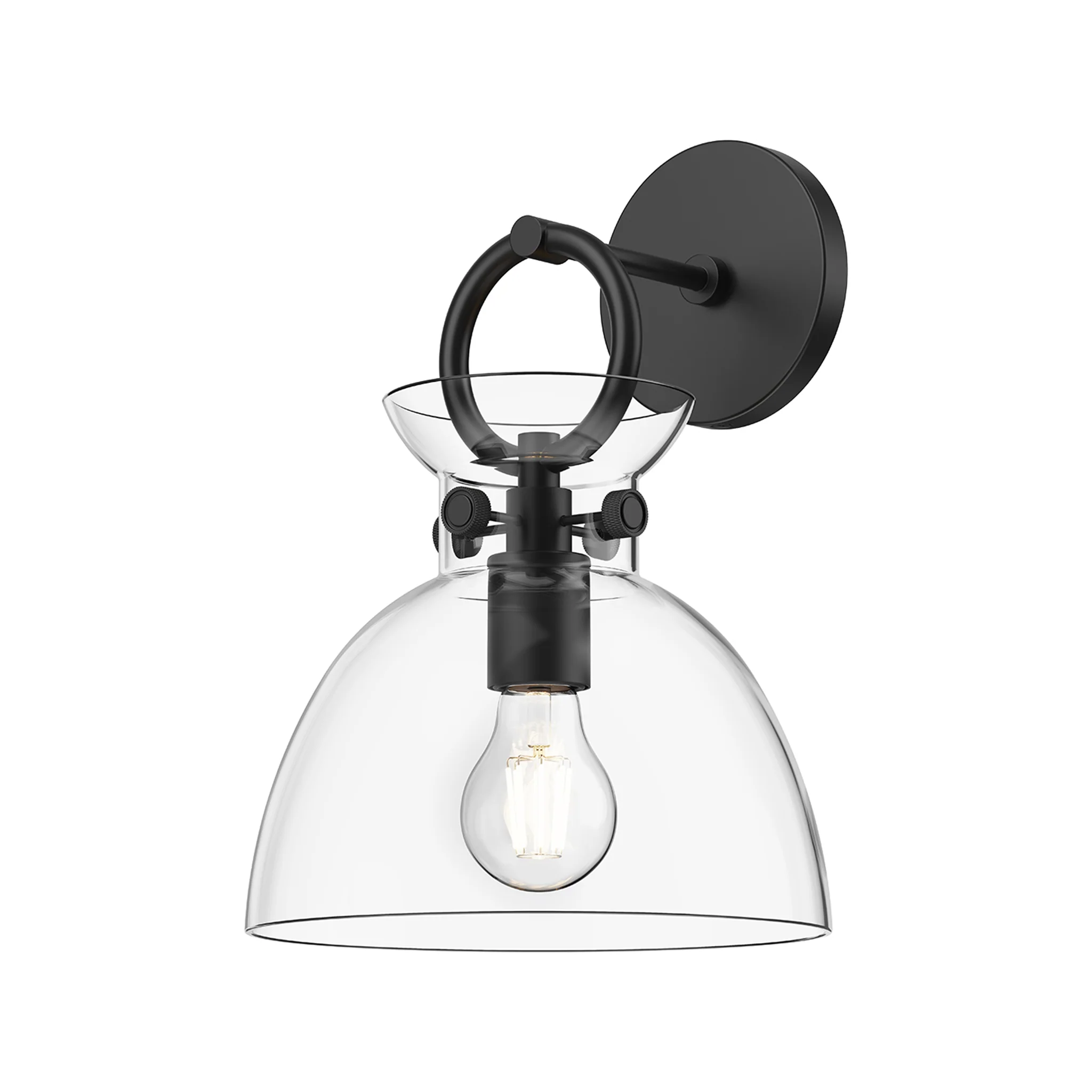 Hollin Open Clear Sconce