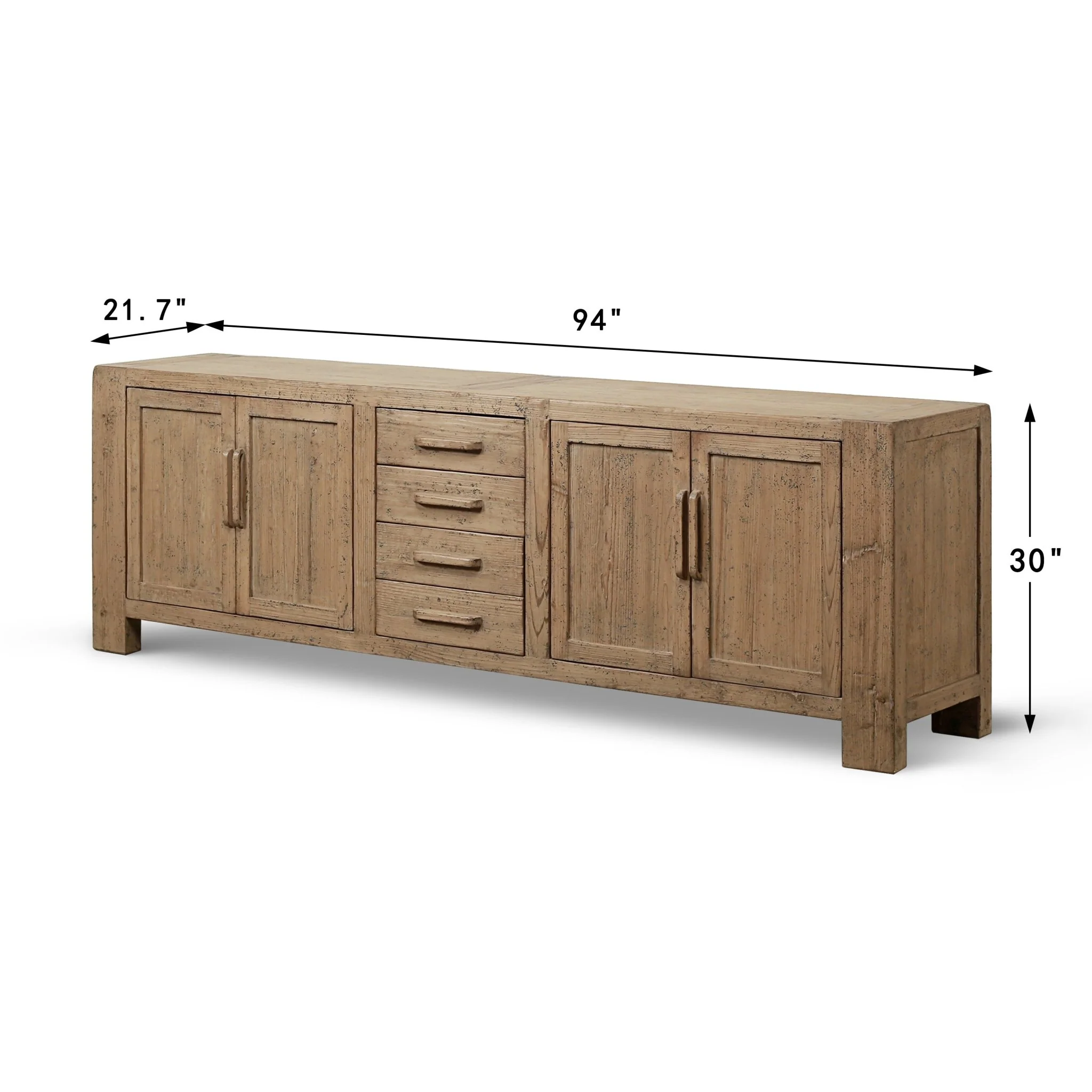 Ili Elm Media Cabinet - Image 10