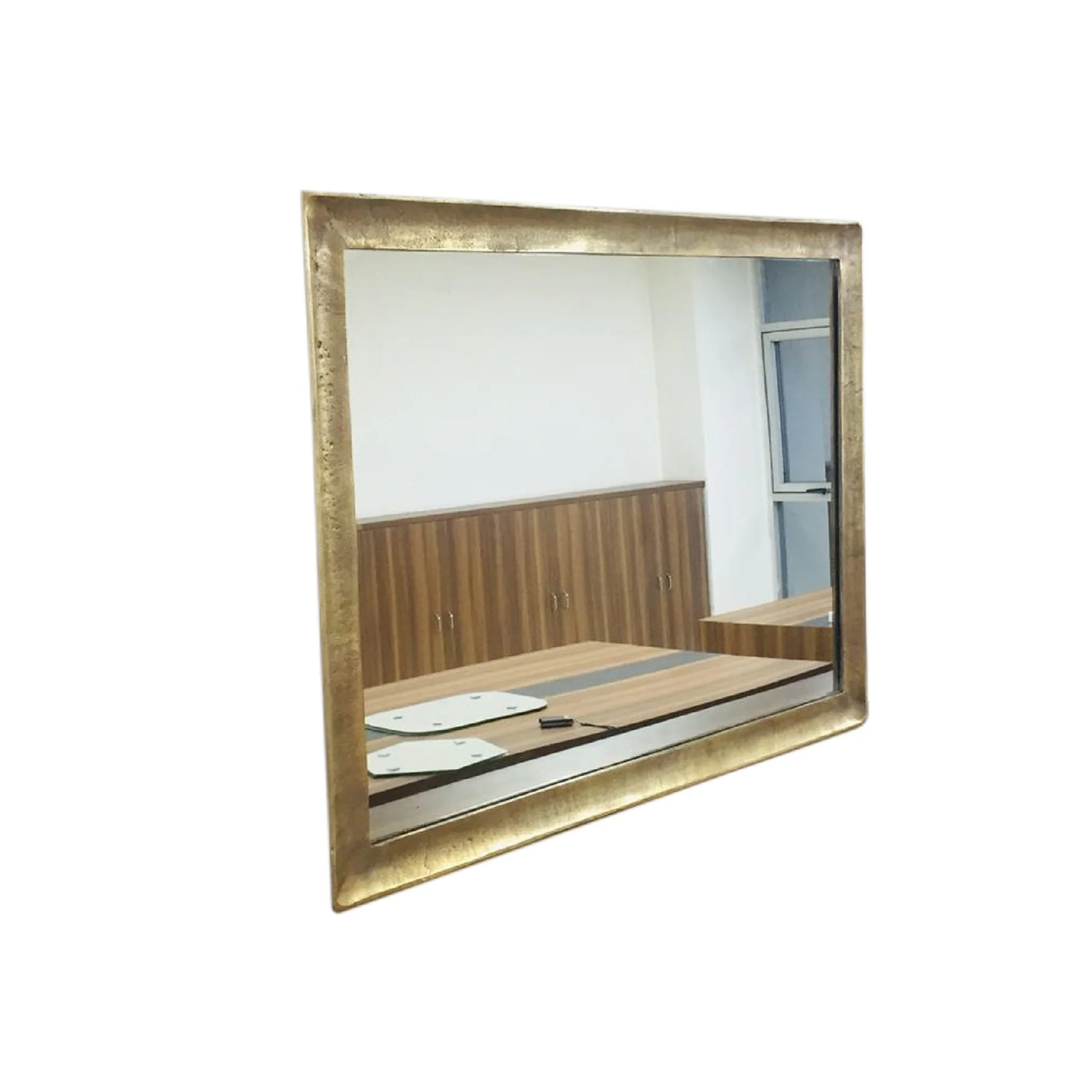 Ios Brass Finish Mirror