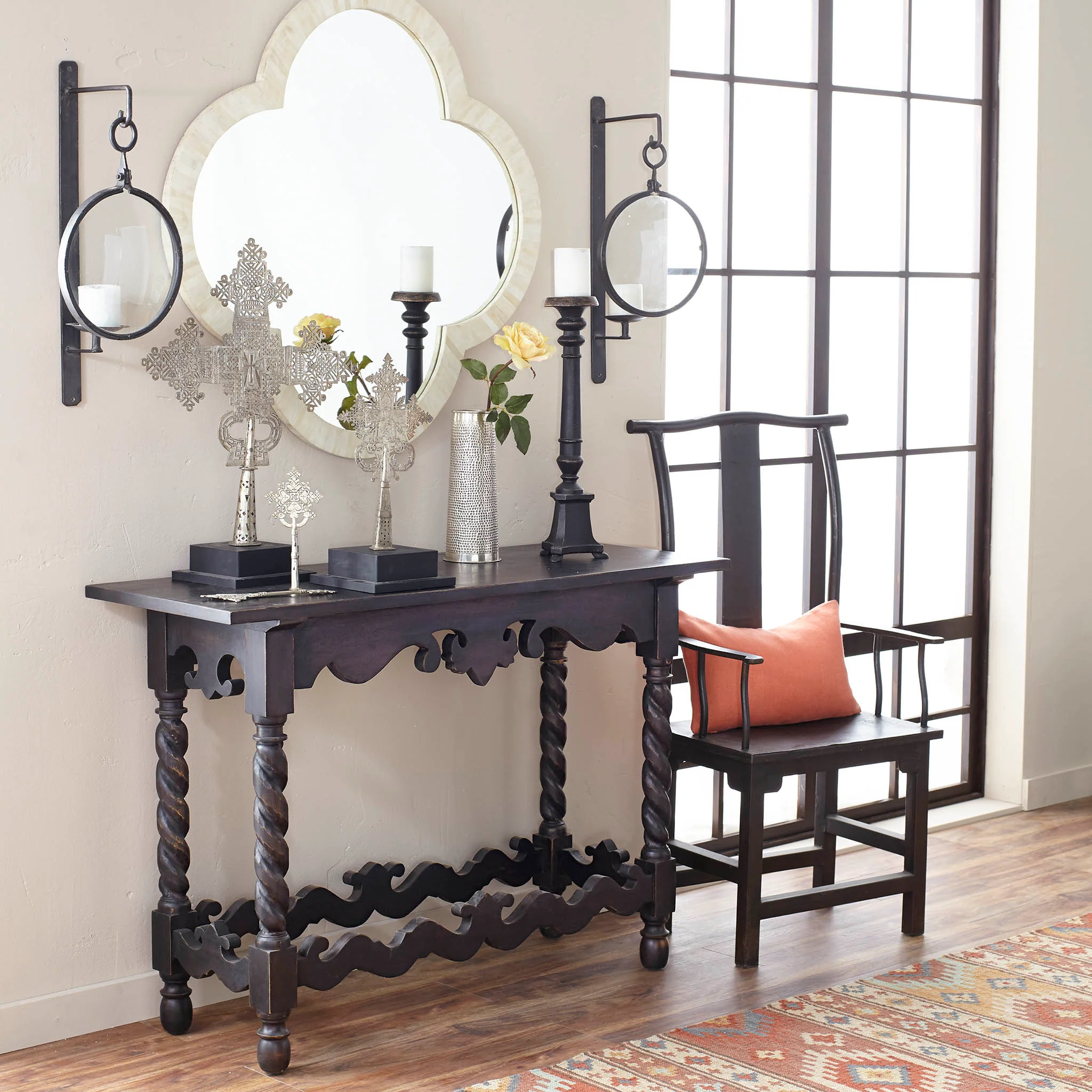 Iron Chinese Chair - Image 4