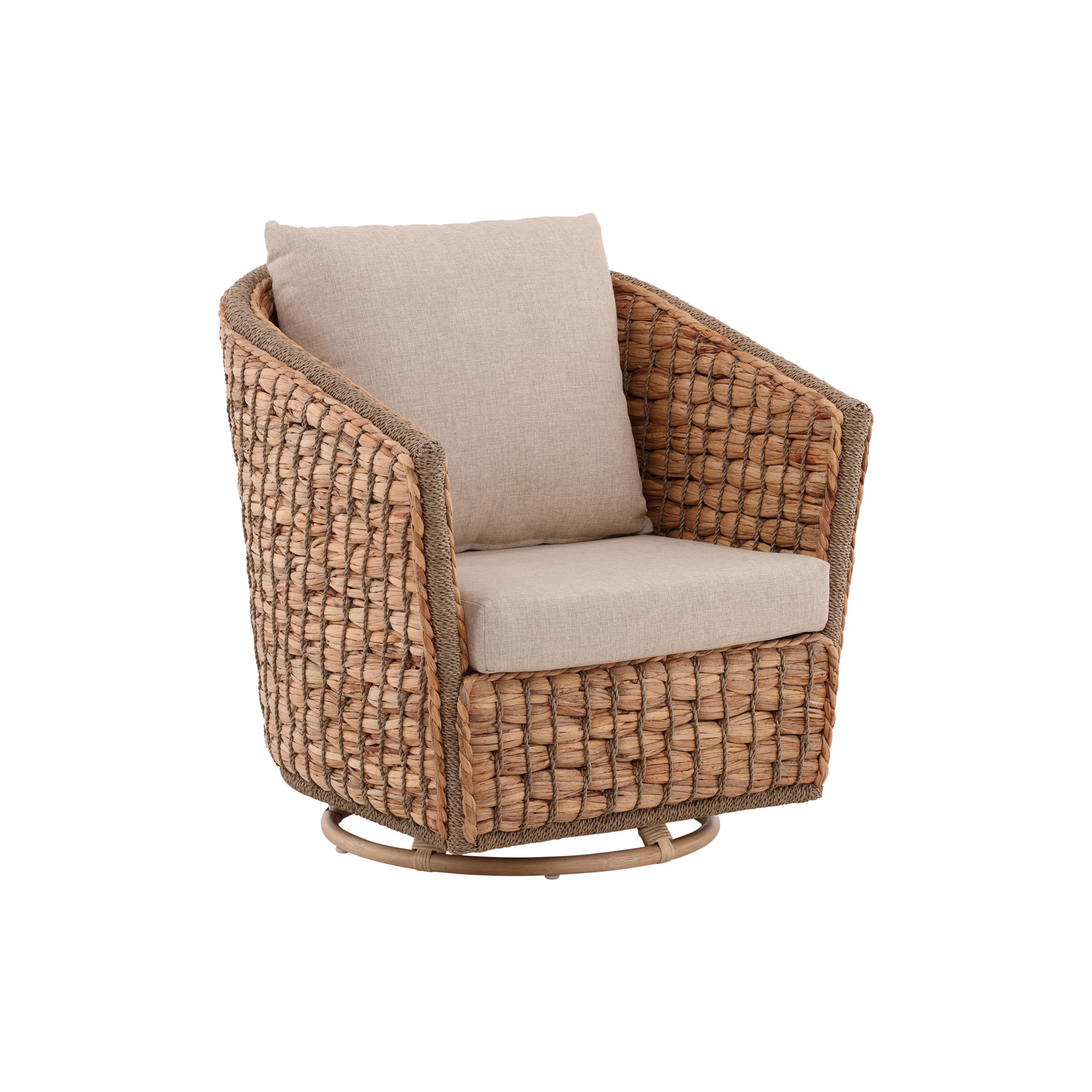 Iskira Woven Rattan Chair