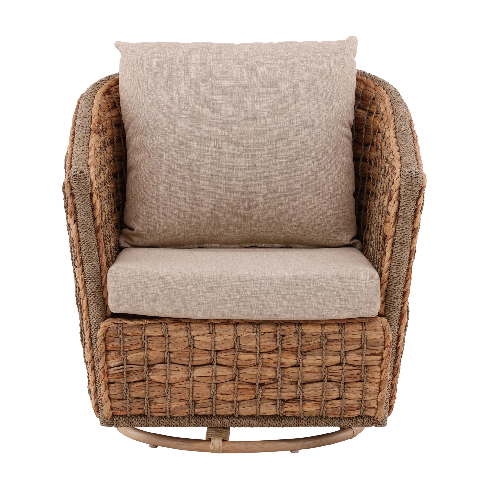 Iskira Woven Rattan Chair - Image 2