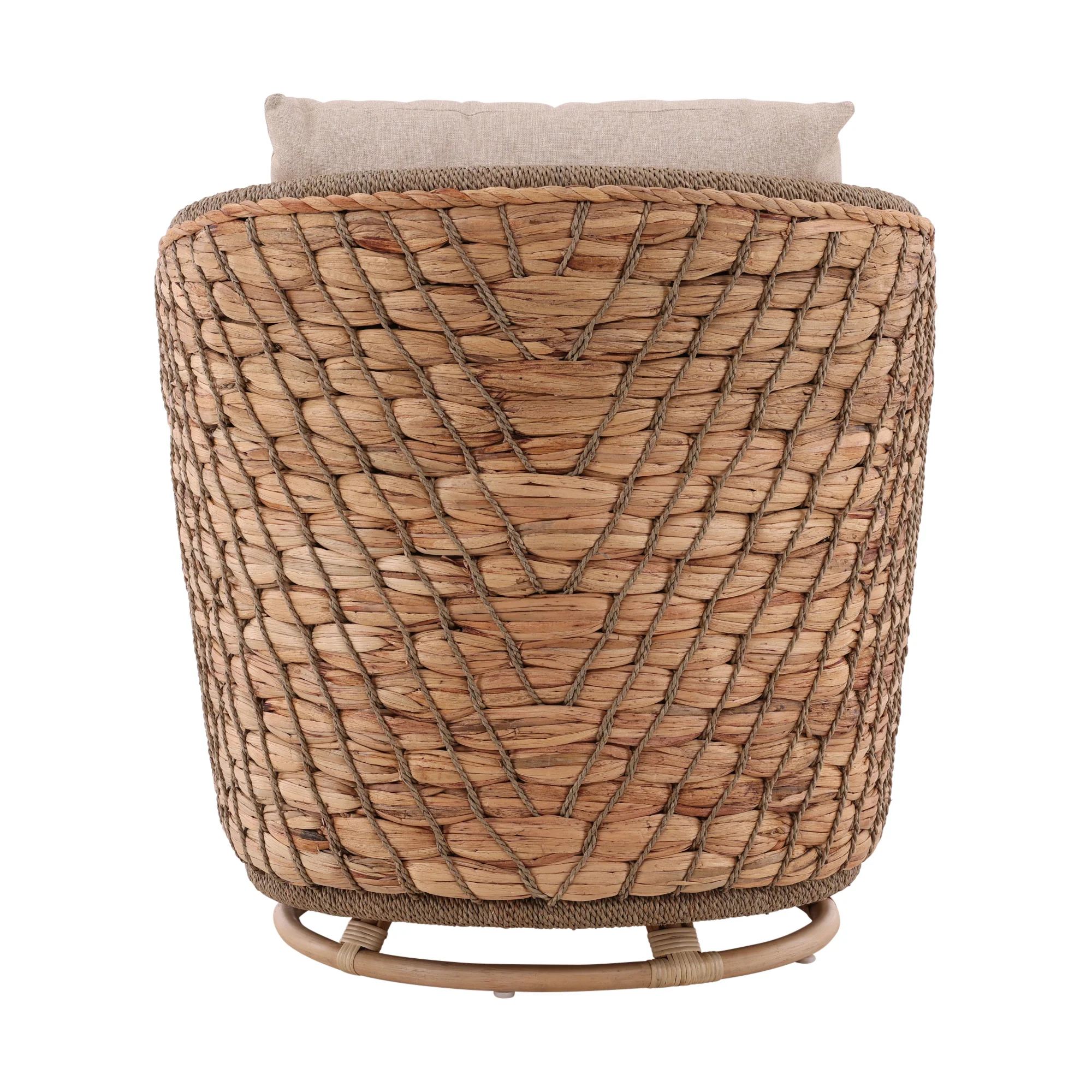 Iskira Woven Rattan Chair - Image 5