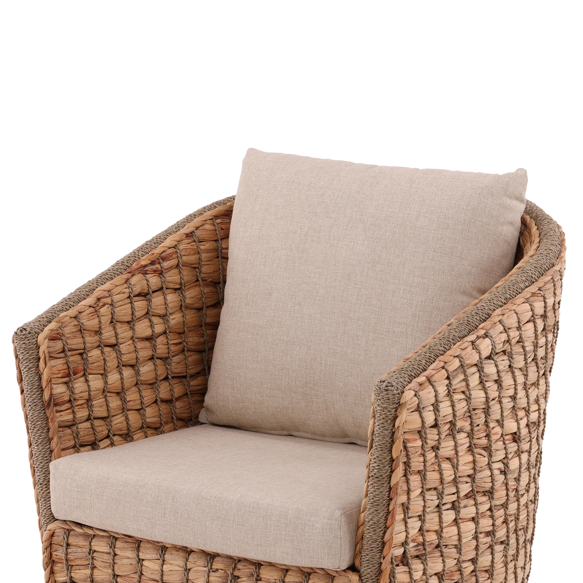 Iskira Woven Rattan Chair - Image 6