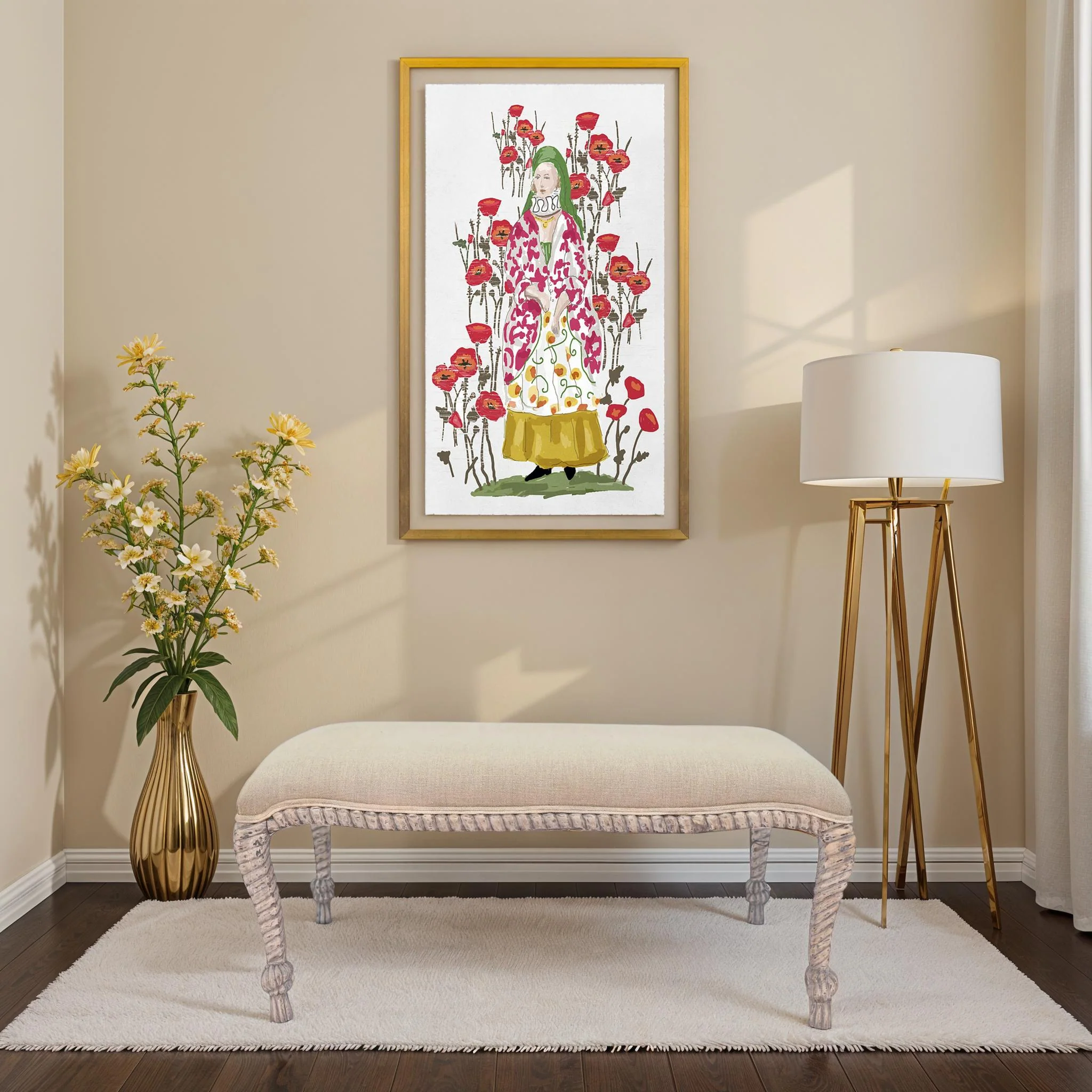 Isolde Regal Art Print - Image 2