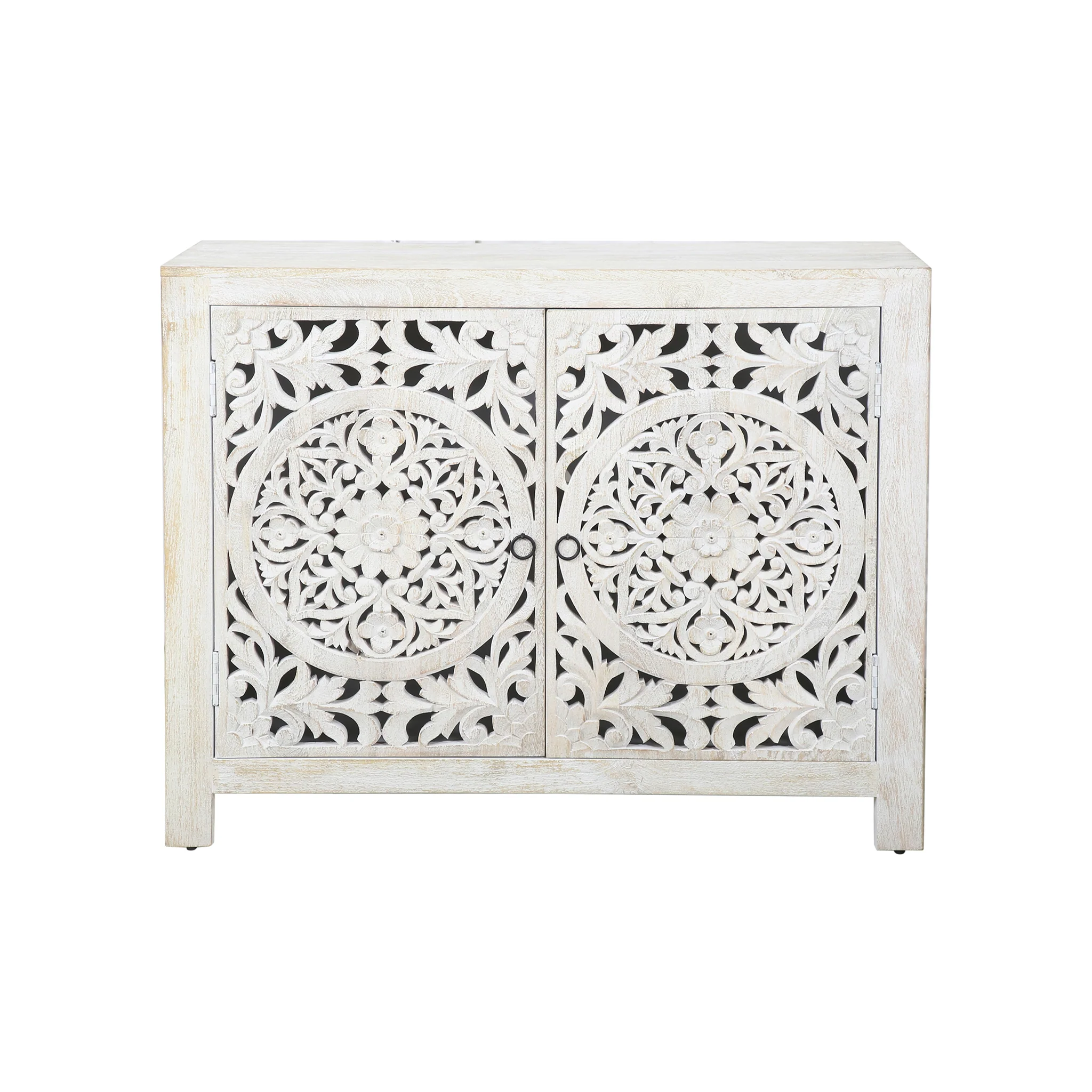Neroli Carved Wood Cabinet - Image 3