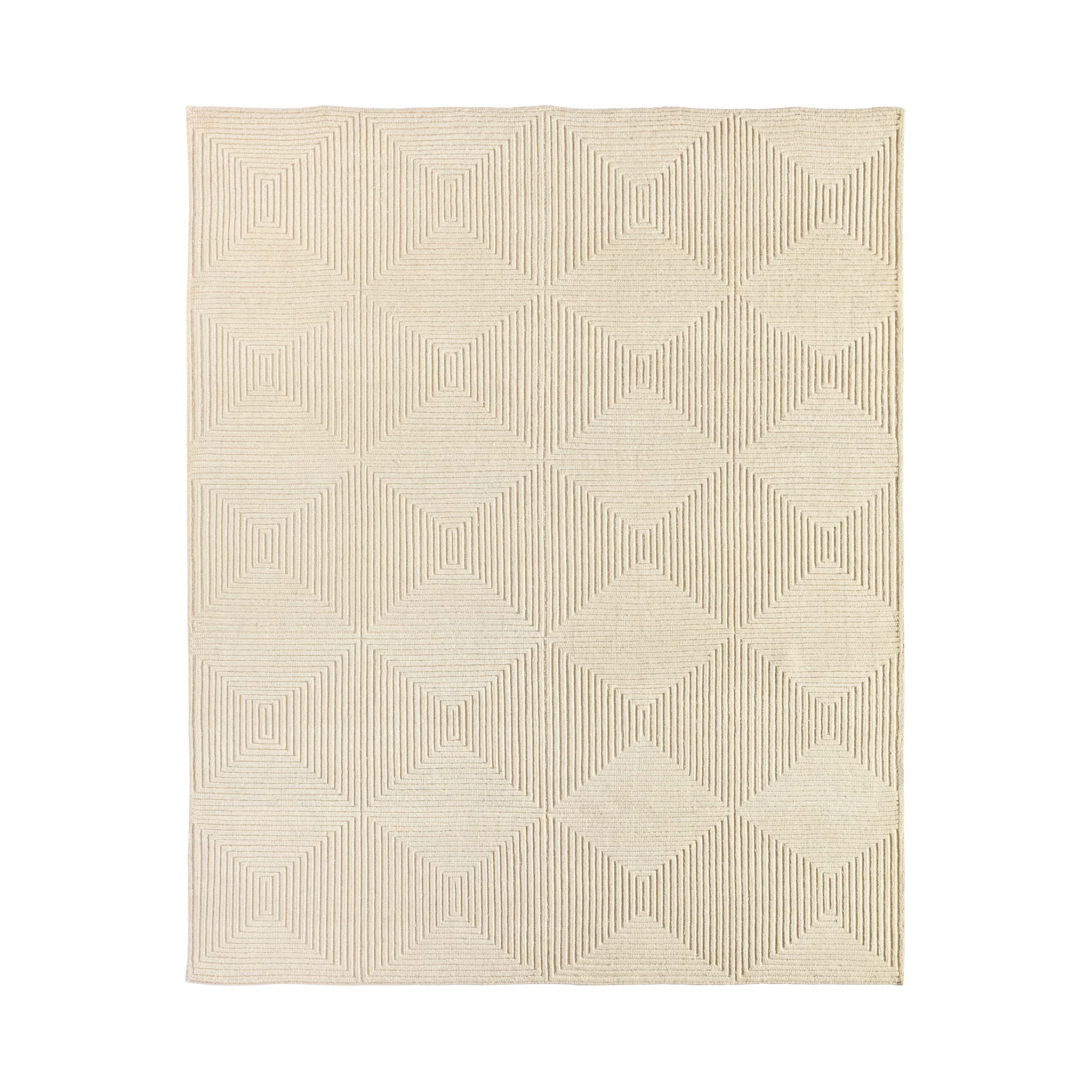 Jiya Wool Geometric Rug - Image 11