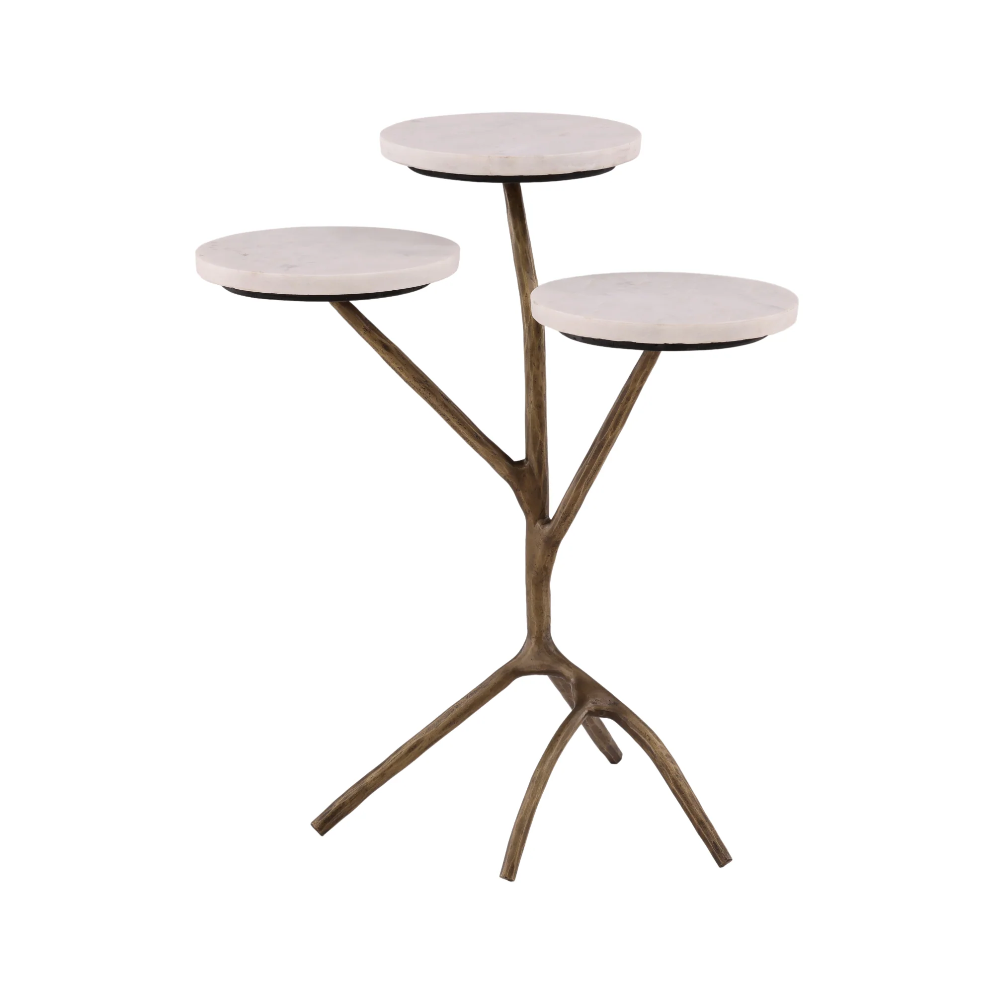 Jodhra Brass Drink Table - Image 3