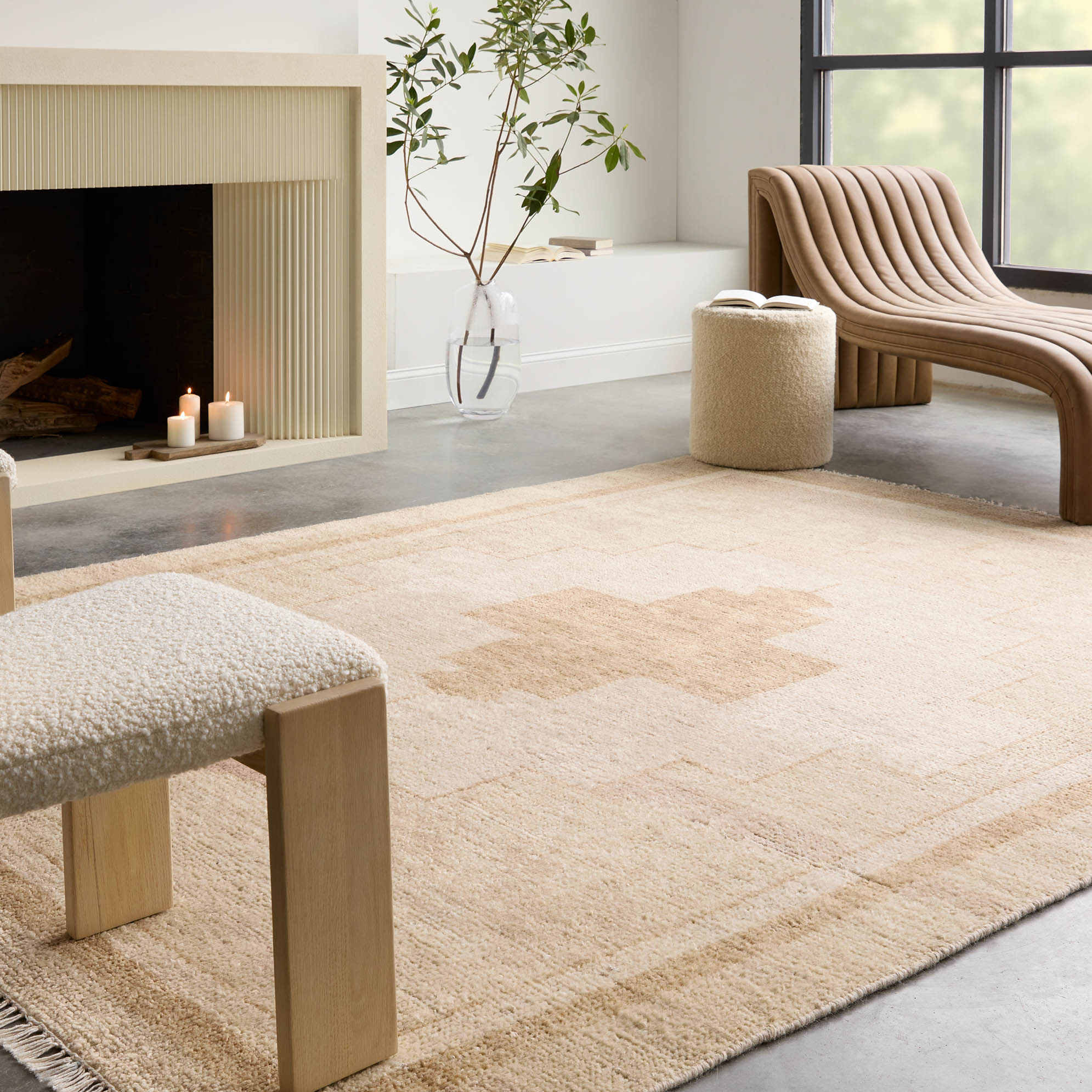 Kalira Medallion Wool Rug - Image 9