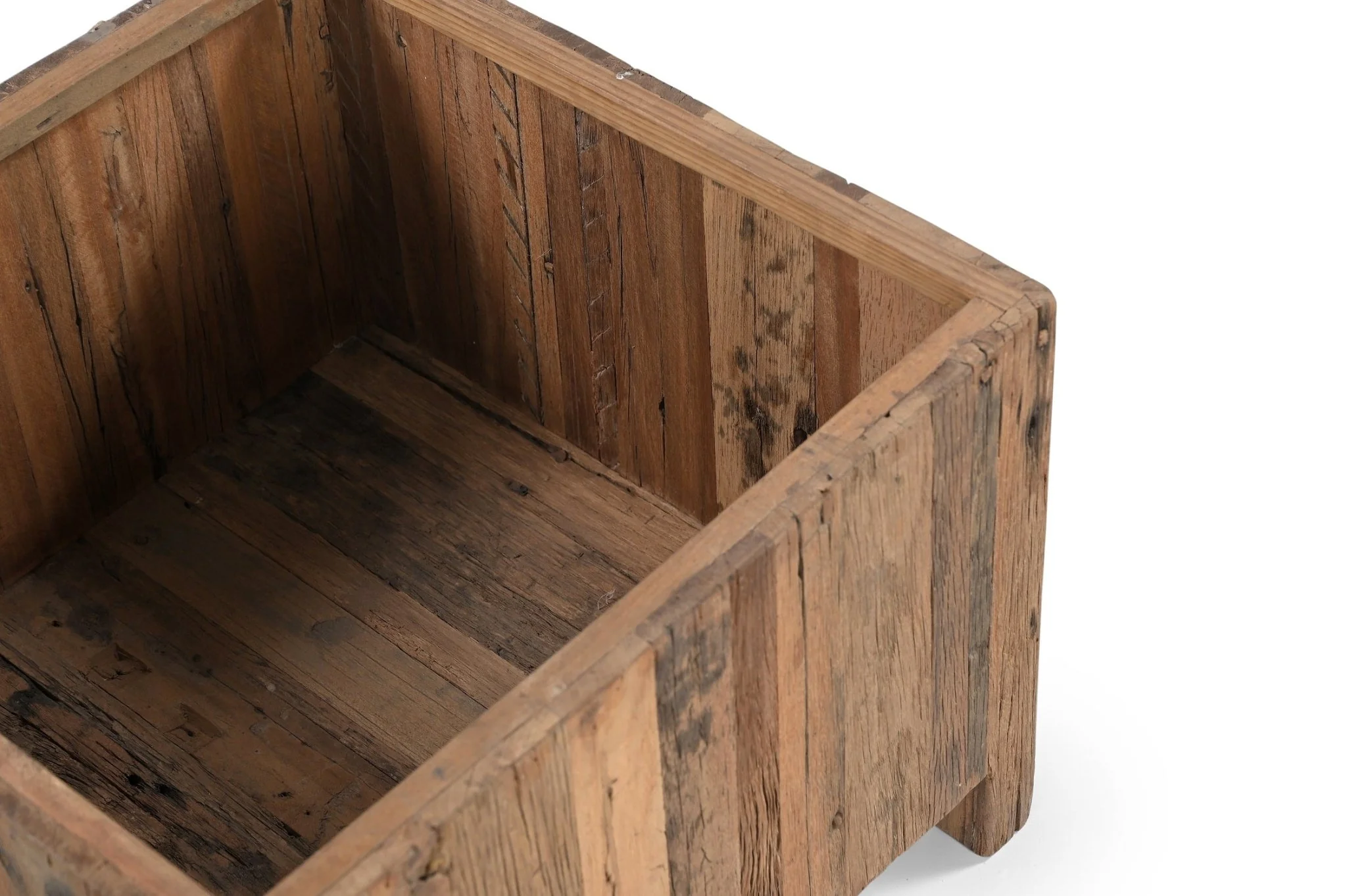 Kamari Reclaimed Wood Planters - Image 13