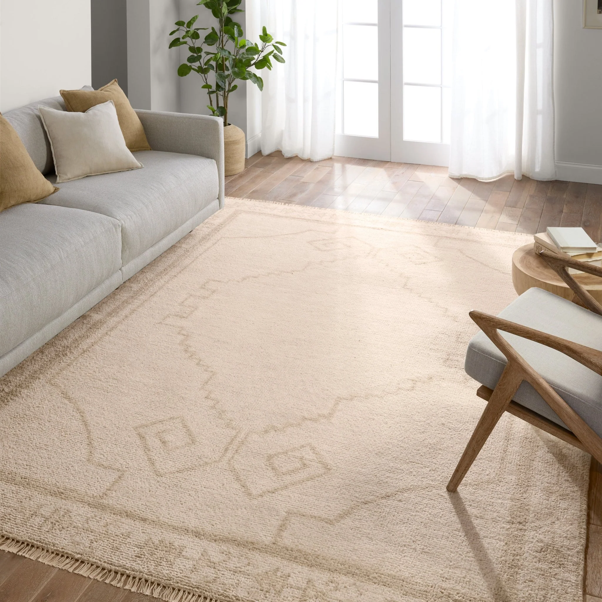 Karema Medallion Wool Rug - Image 5