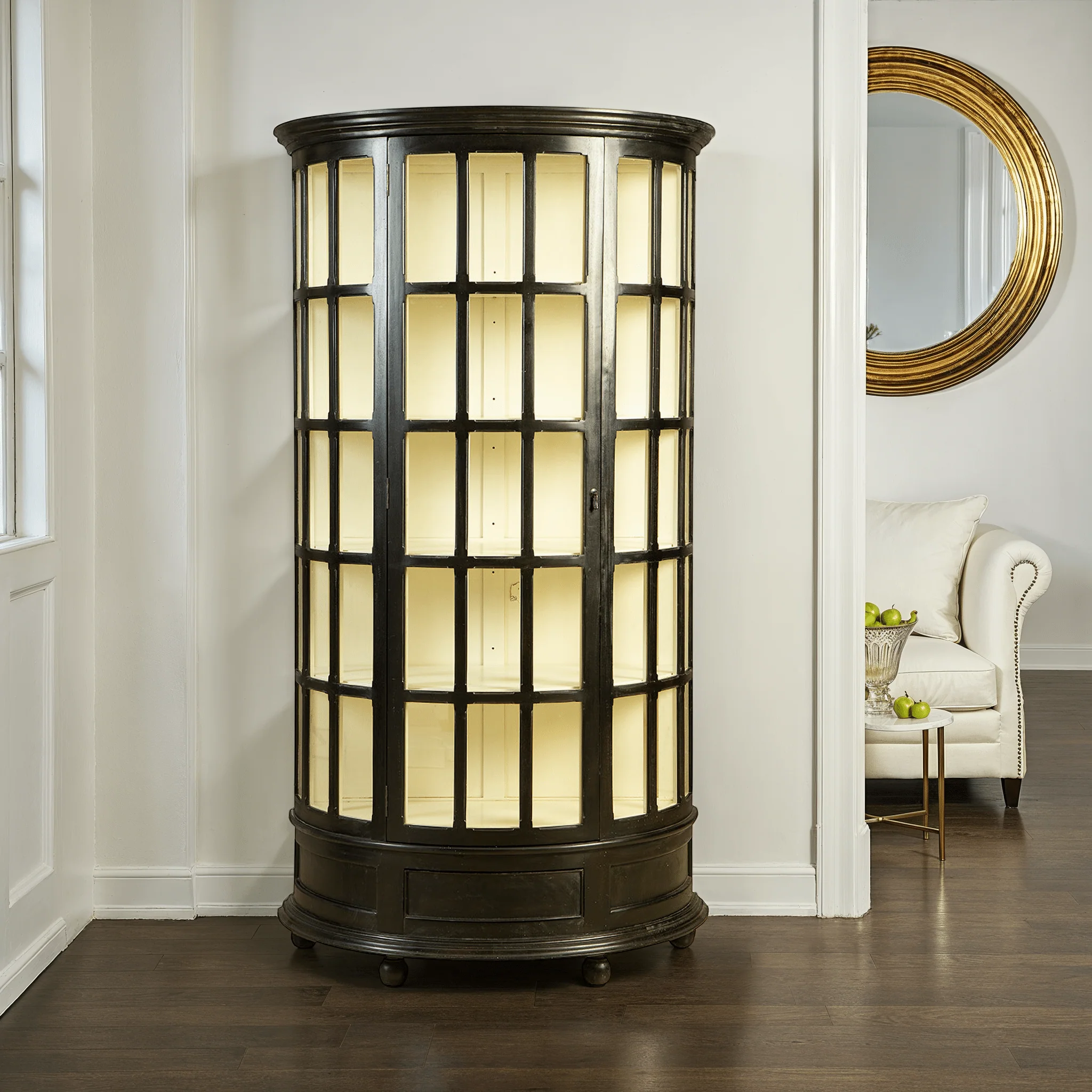 Keslen Glass Display Cabinet - Image 2