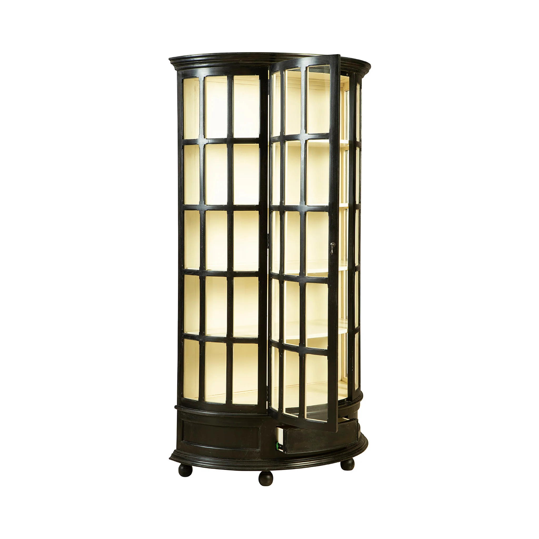Keslen Glass Display Cabinet - Image 3