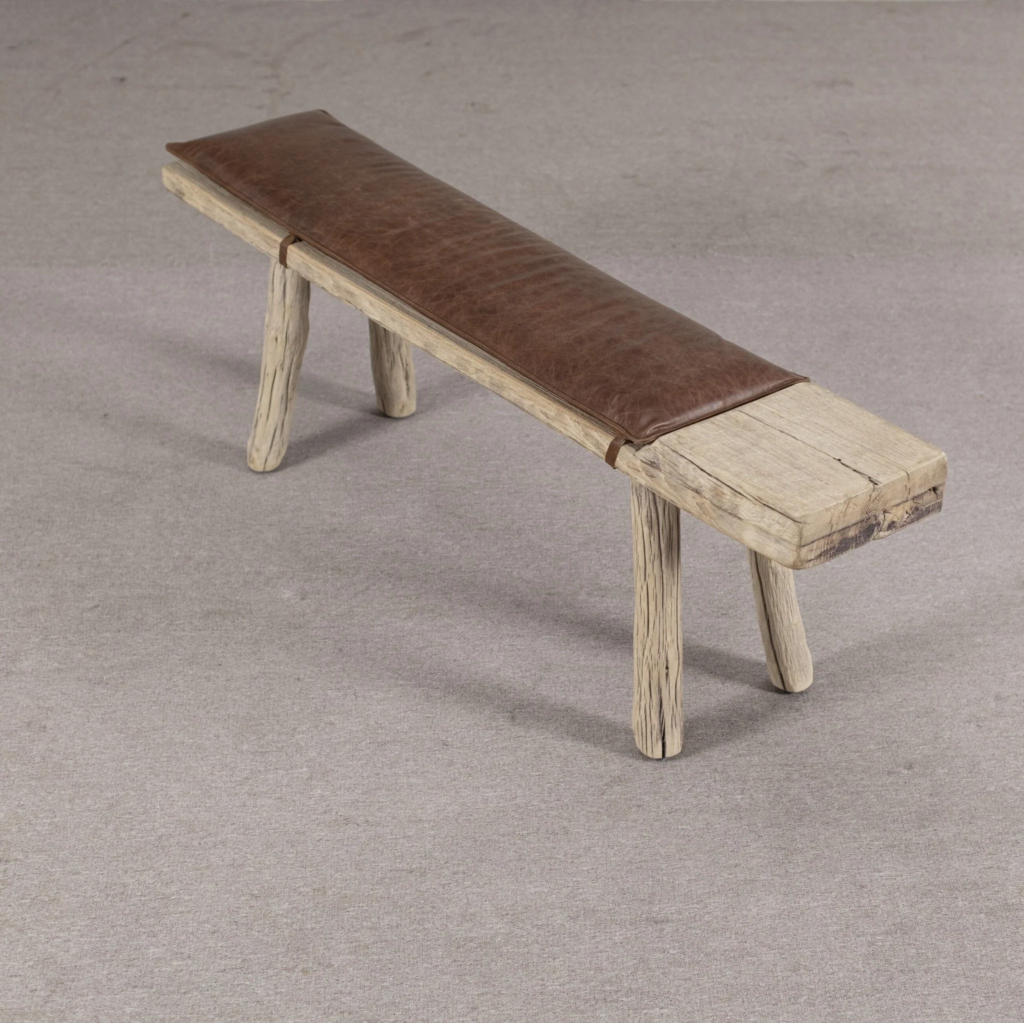 Khotan Leather Bench - Image 2