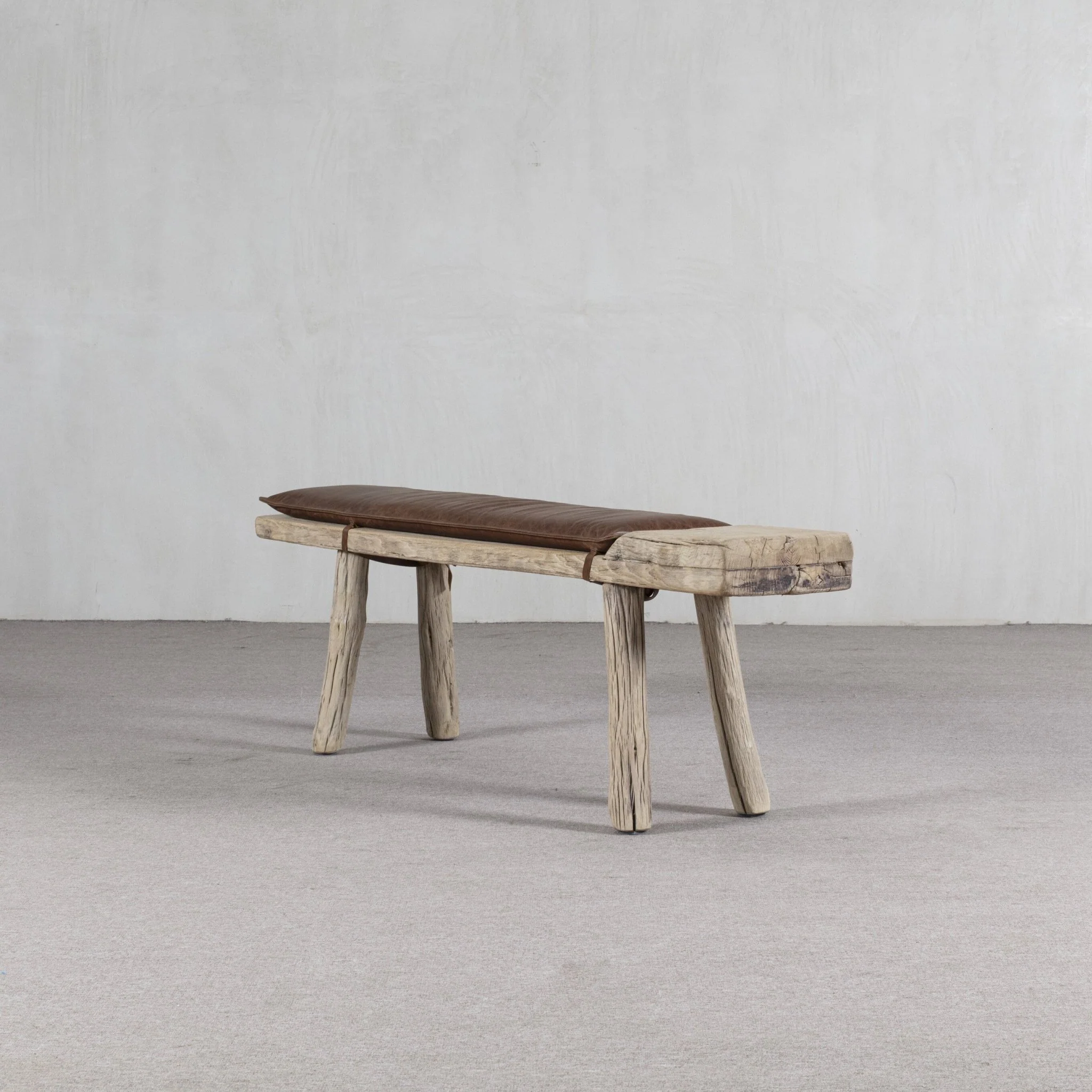 Khotan Leather Bench - Image 5
