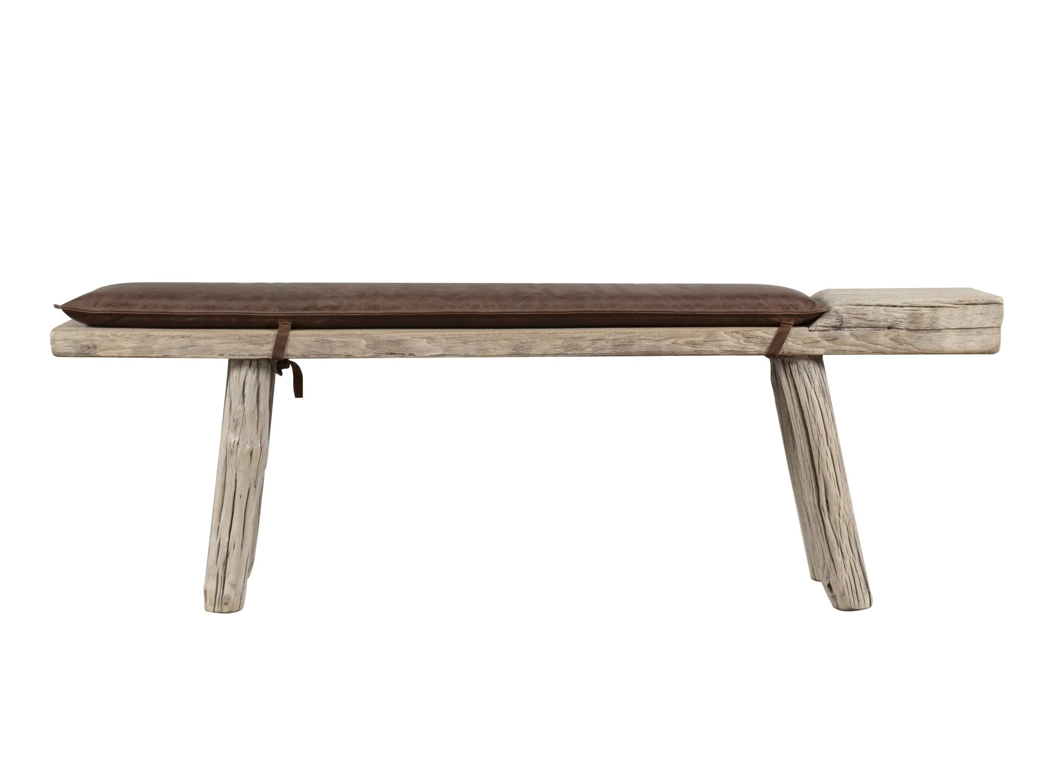 Khotan Leather Bench - Image 6