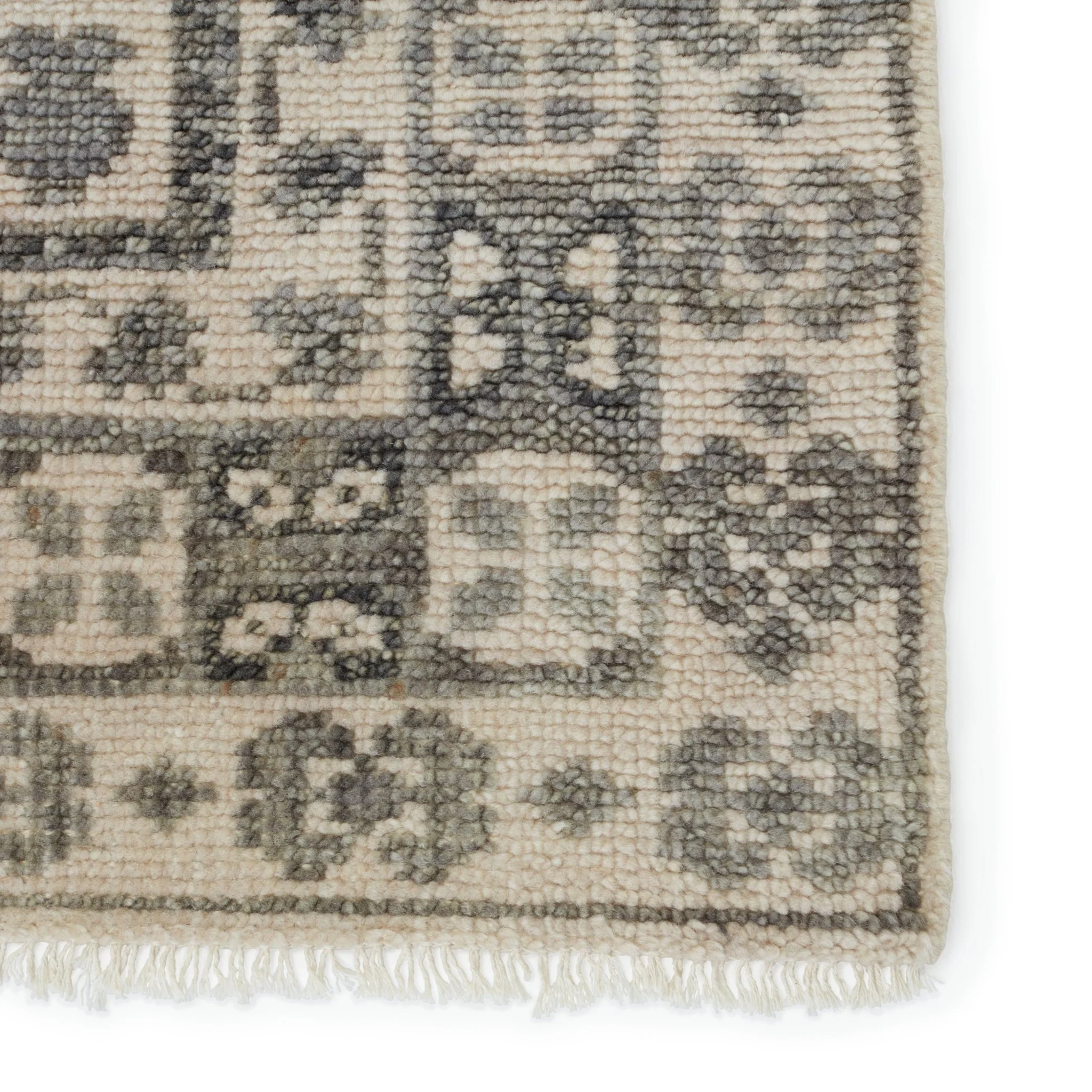 Kotan Gray Wool Rug - Image 10