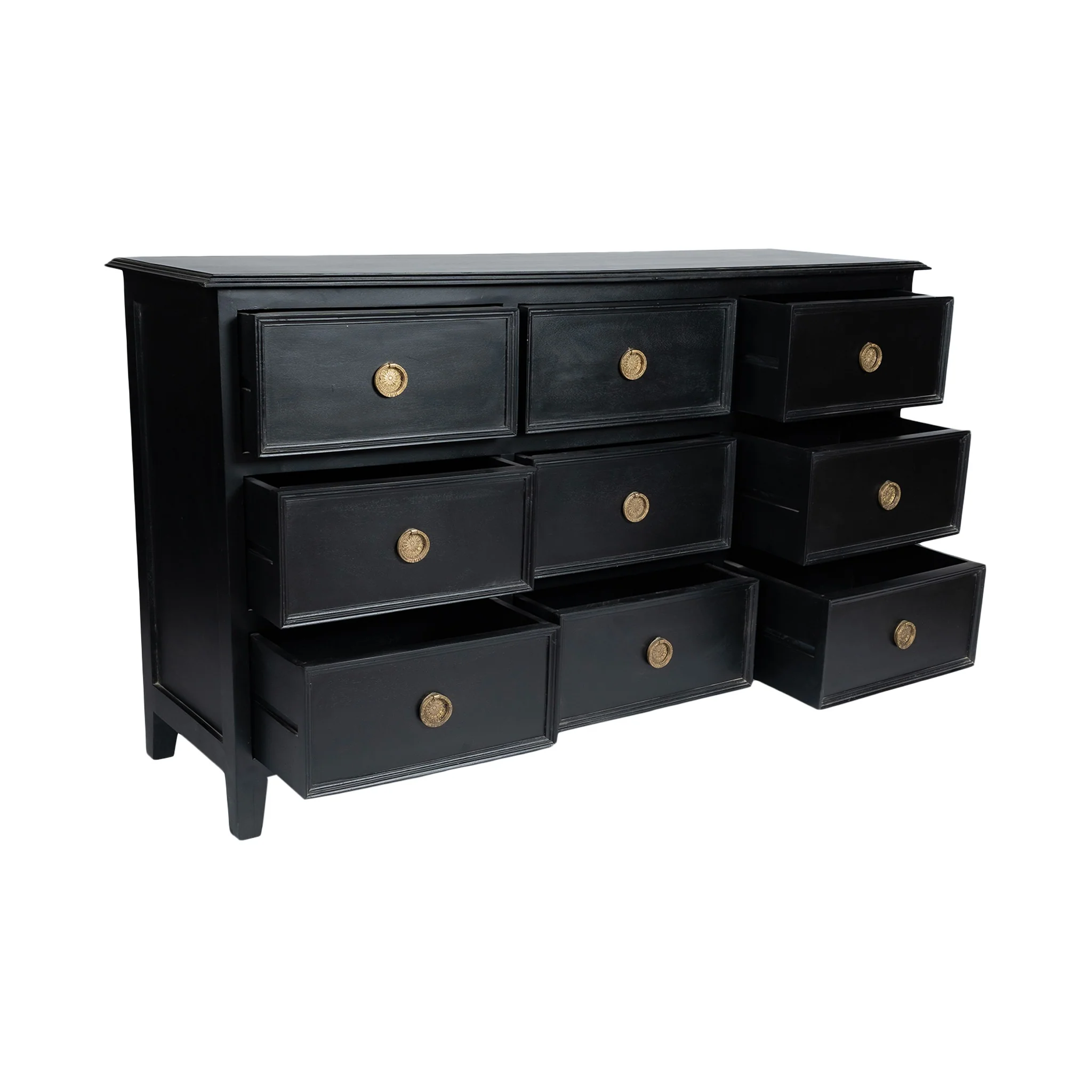 Kunj 9 Drawer Dresser - Image 4