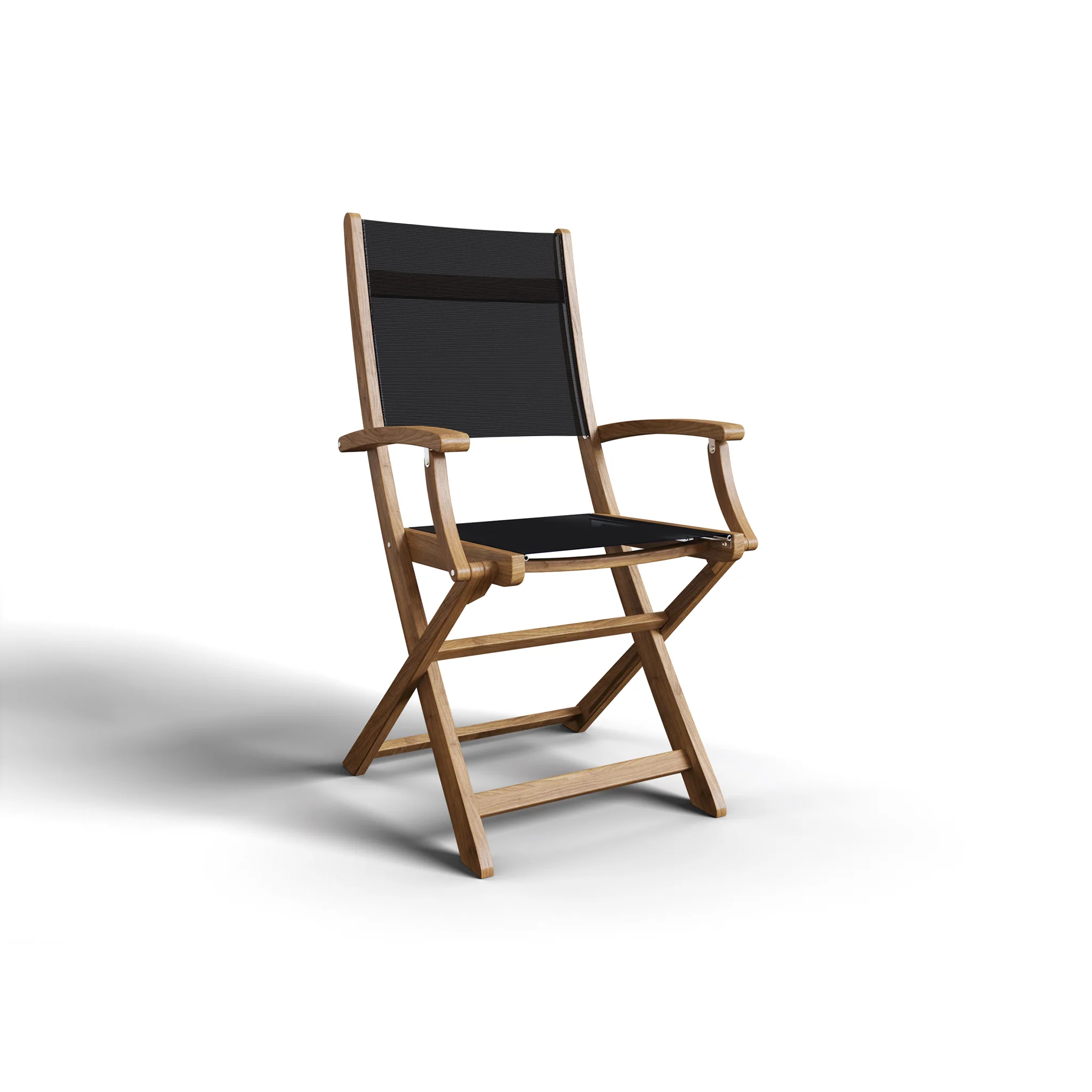 Lacanau Teak Folding Chair - Image 2