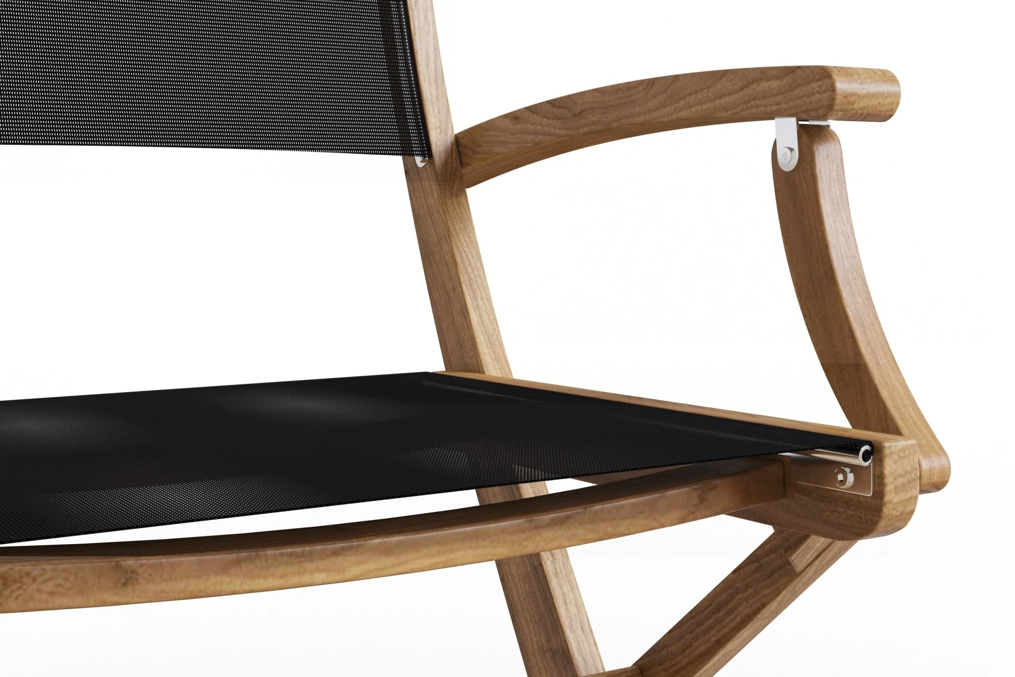 Lacanau Teak Folding Chair - Image 5